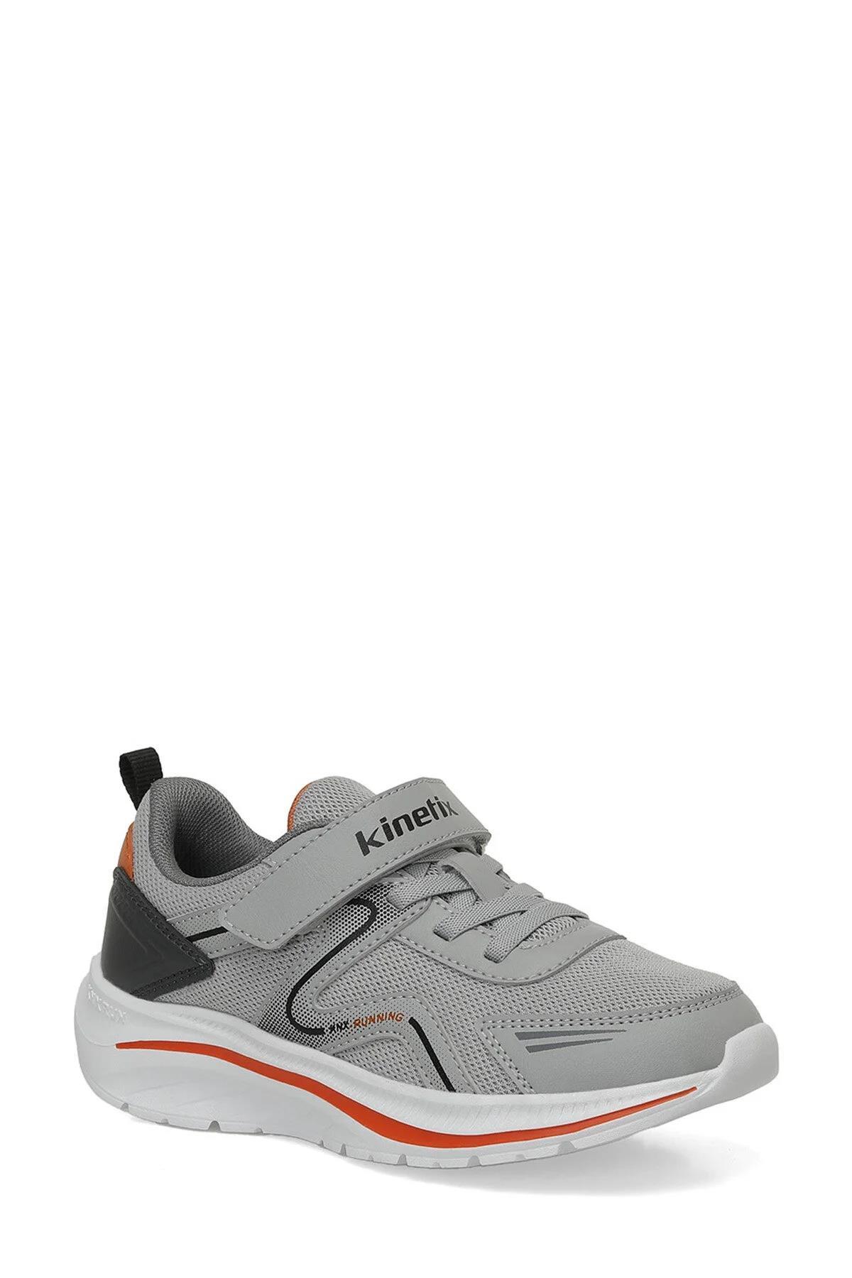 Kinetix Ayakkabı & Çanta Kinetix Hosey F FX A.Gri-Gri-Turuncu Erkek Çocuk Spor Ayakkabı