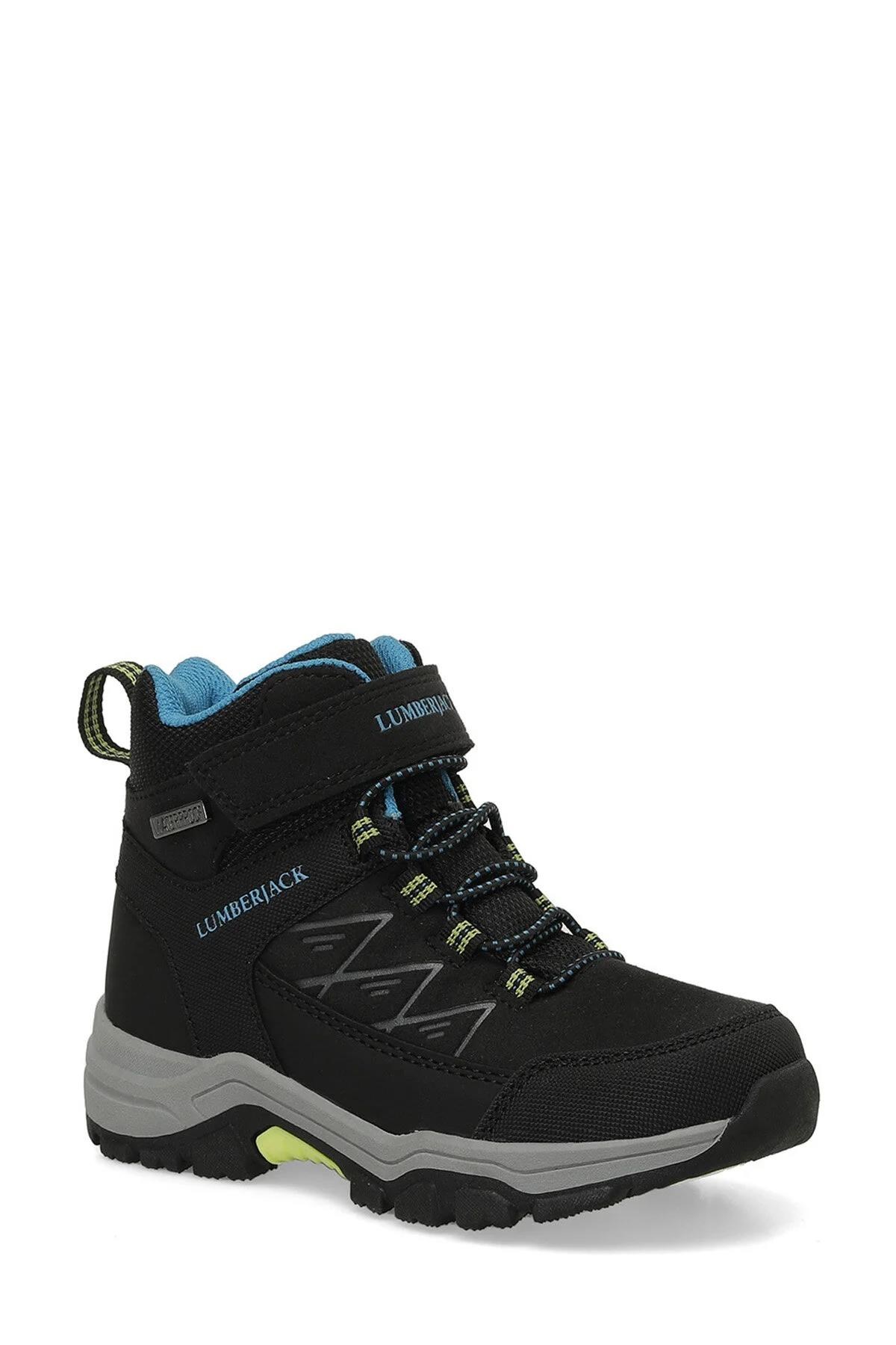 Lumberjack Ayakkabı & Çanta Lumberjack 101893580 Bowl Hı Siyah-Saks Erkek Çocuk Outdoor Bot