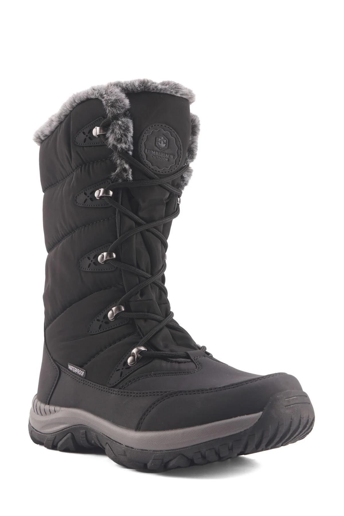 Lumberjack Ayakkabı & Çanta Lumberjack Lead Siyah Kadın Waterproof Outdoor Bot