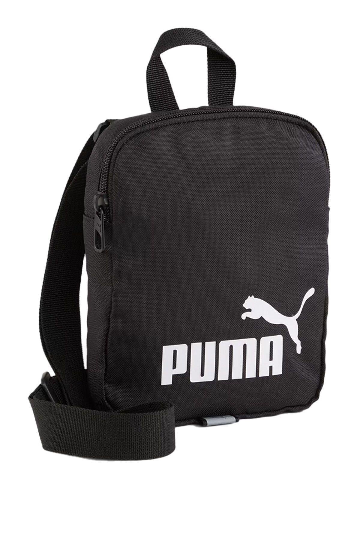 Puma Ayakkabı & Çanta Puma 090957 01 Phase Portable Siyah Unisex Taşınabilir Yan Çanta