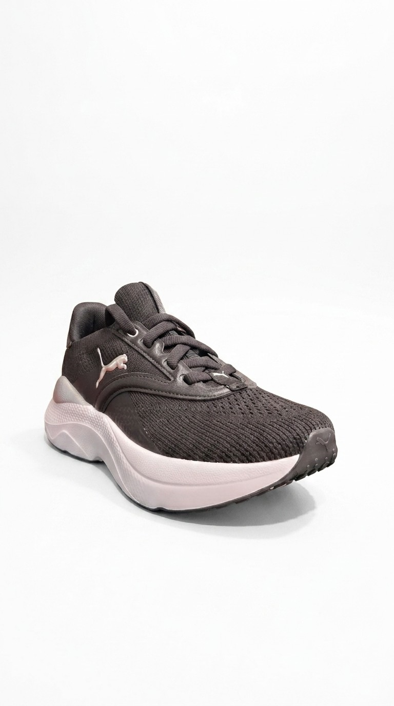 Puma Ayakkabı & Çanta Puma 310160 01 Softride Mayve Wn's Siyah-Beyaz Kadın Spor Ayakkab