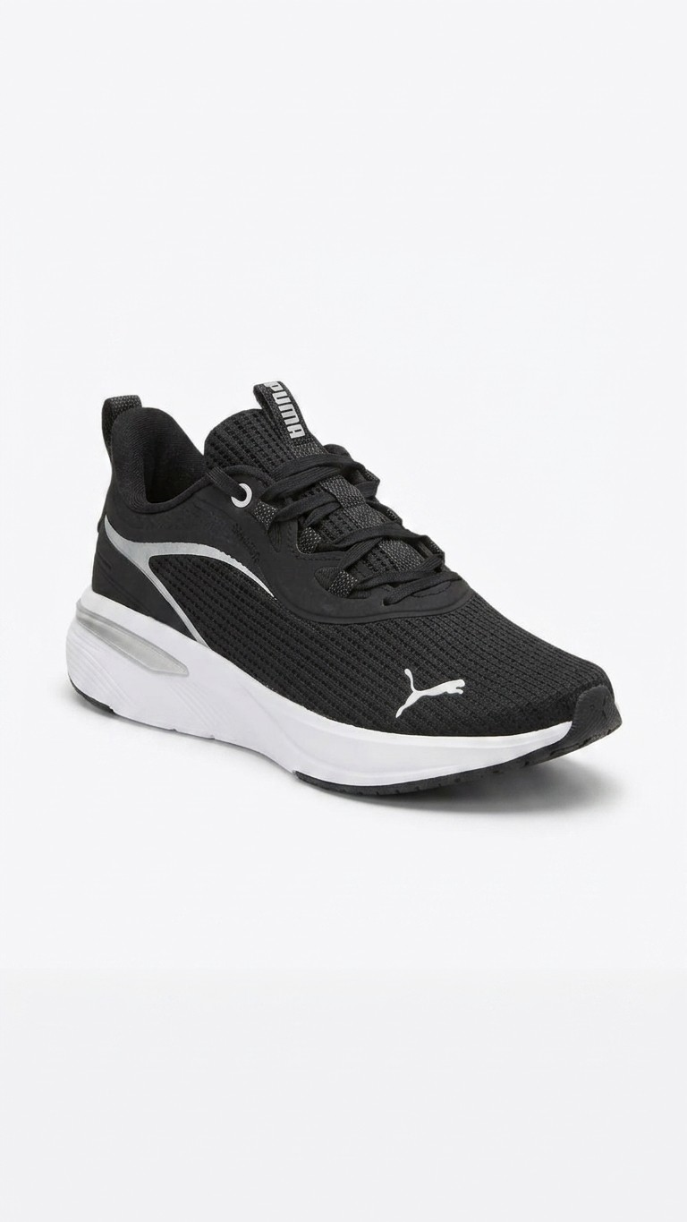 Puma Ayakkabı & Çanta Puma 312966 11 Softride Charm Wns Siyah-Beyaz Kadın Spor Ayakkabı