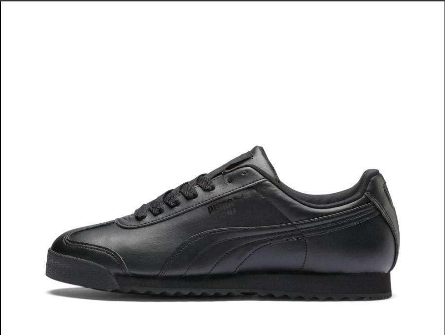 Puma Ayakkabı & Çanta Puma 353572 17 Roma Basic Siyah Kadın Spor Ayakkabı