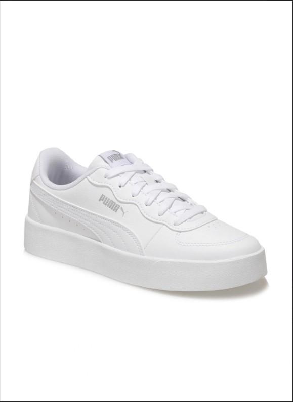 Puma Ayakkabı & Çanta Puma 380147 02 Skye Clean Beyaz Kadın Spor Ayakkabı
