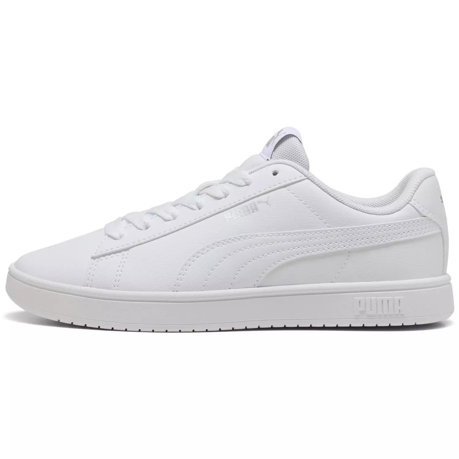 Puma Ayakkabı & Çanta Puma 394251 01 Rickie Classic Beyaz-Gümüş Kadın Spor Ayakkabı
