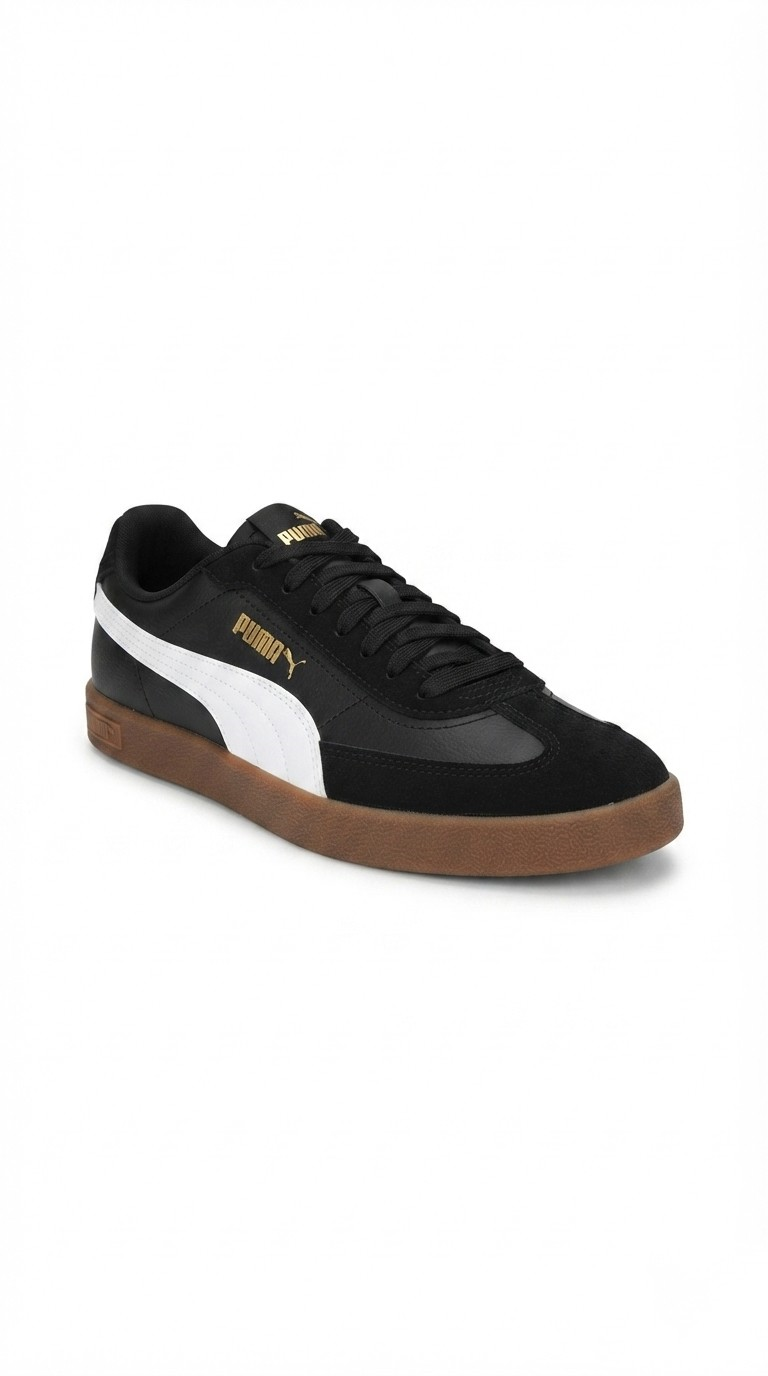 Puma Ayakkabı & Çanta Puma 397447 02 Club II Era Siyah-Beyaz Kadın Spor Ayakkabı