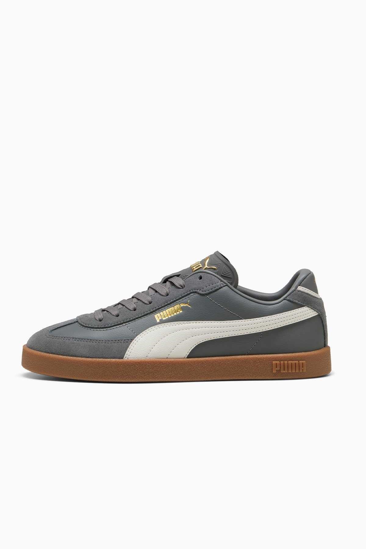 Puma Ayakkabı & Çanta Puma 397447 04 Club II Era K.Gri-Gri-Beyaz Erkek Spor Ayakkabı