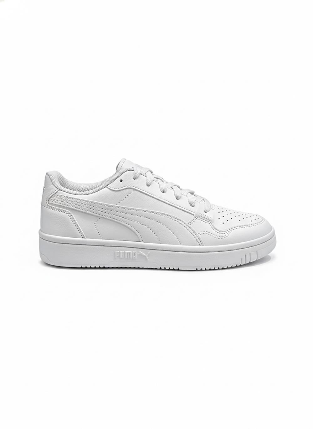 Puma Ayakkabı & Çanta Puma 398993 02 Reb -L Jr Beyaz-Beyaz Kadın Spor Ayakkabı