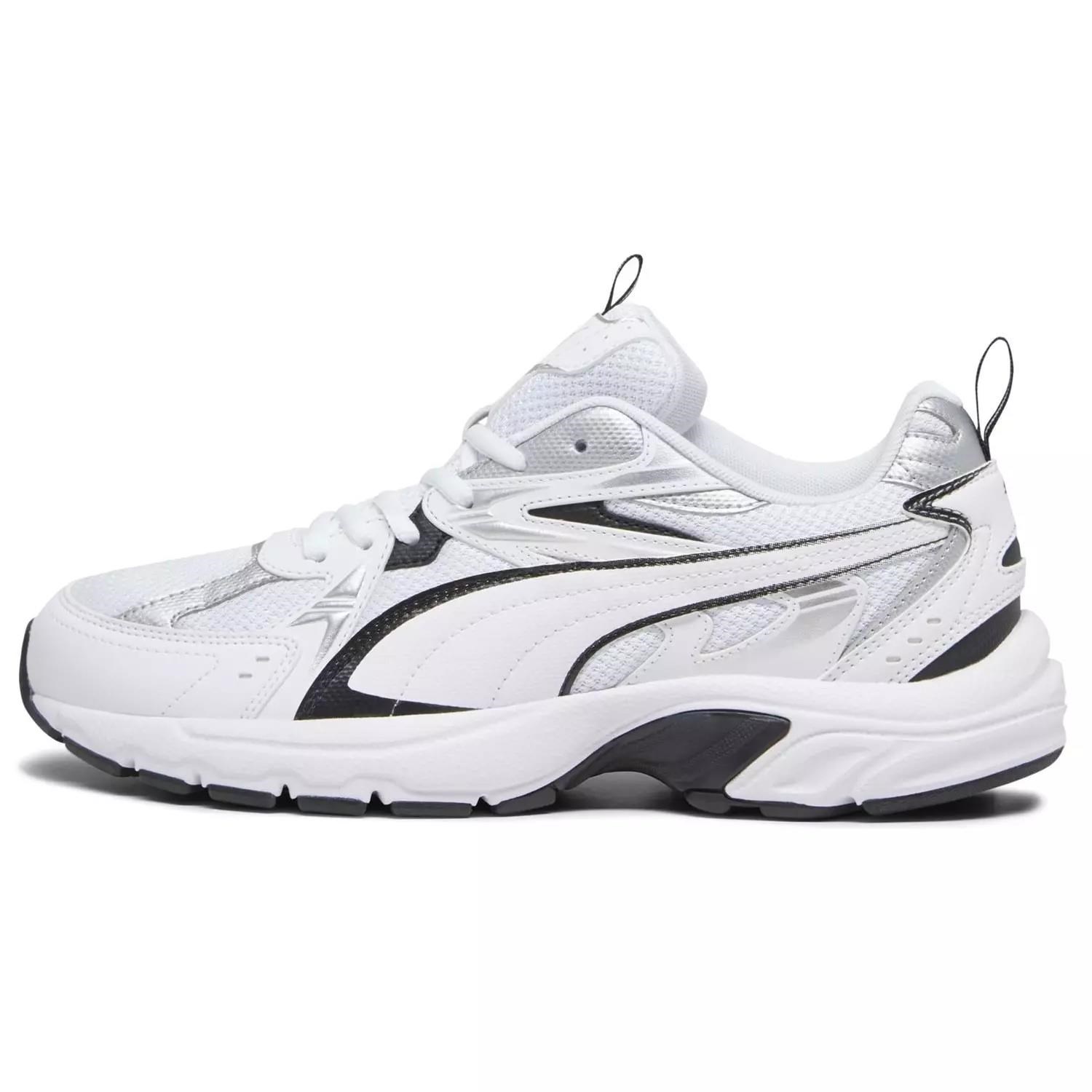 Puma Ayakkabı & Çanta Puma 402623 01 Milenio Tech Beyaz-Siyah-Gümüş Erkek Spor Ayakkabı