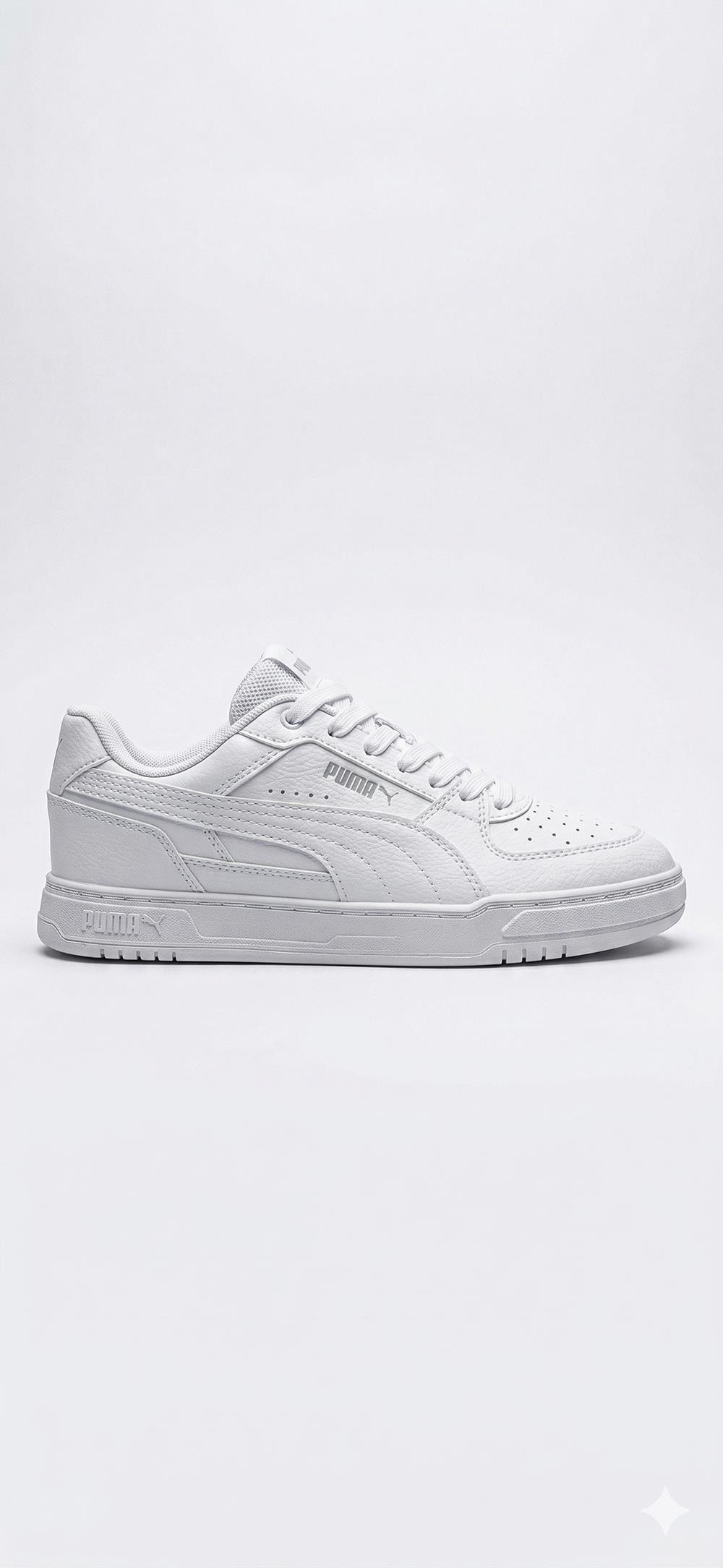 Puma Ayakkabı & Çanta Puma 409170 01 Caven III TDP Beyaz-Gümüş-Siyah Kadın Spor Ayakkab