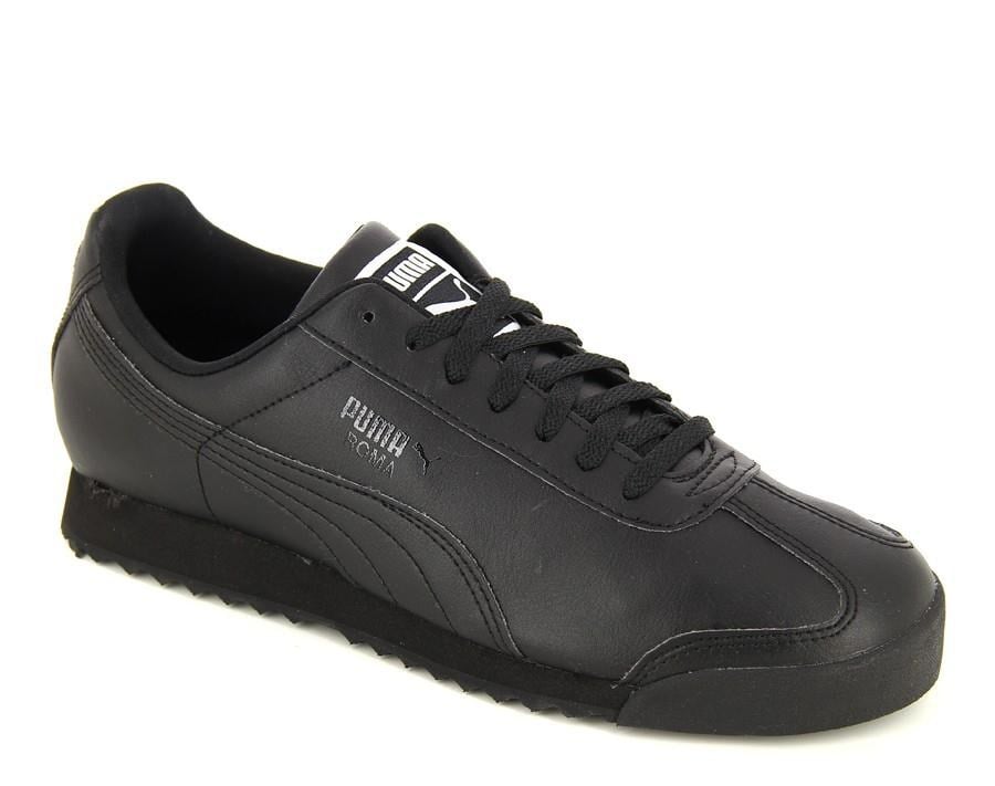 Puma Ayakkabı & Çanta Puma Roma Basic Jr 354259 12 Kadın Siyah Günlük Spor Ayakkabı