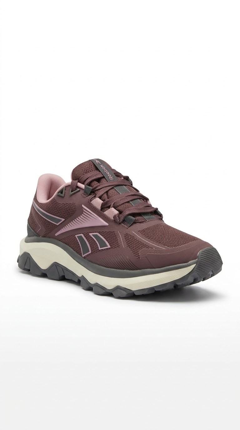 Reebok Ayakkabı & Çanta Reebok Terraın Edge Low WP Bordo-Lila-Siyah Kadın Spor Ayakkabı