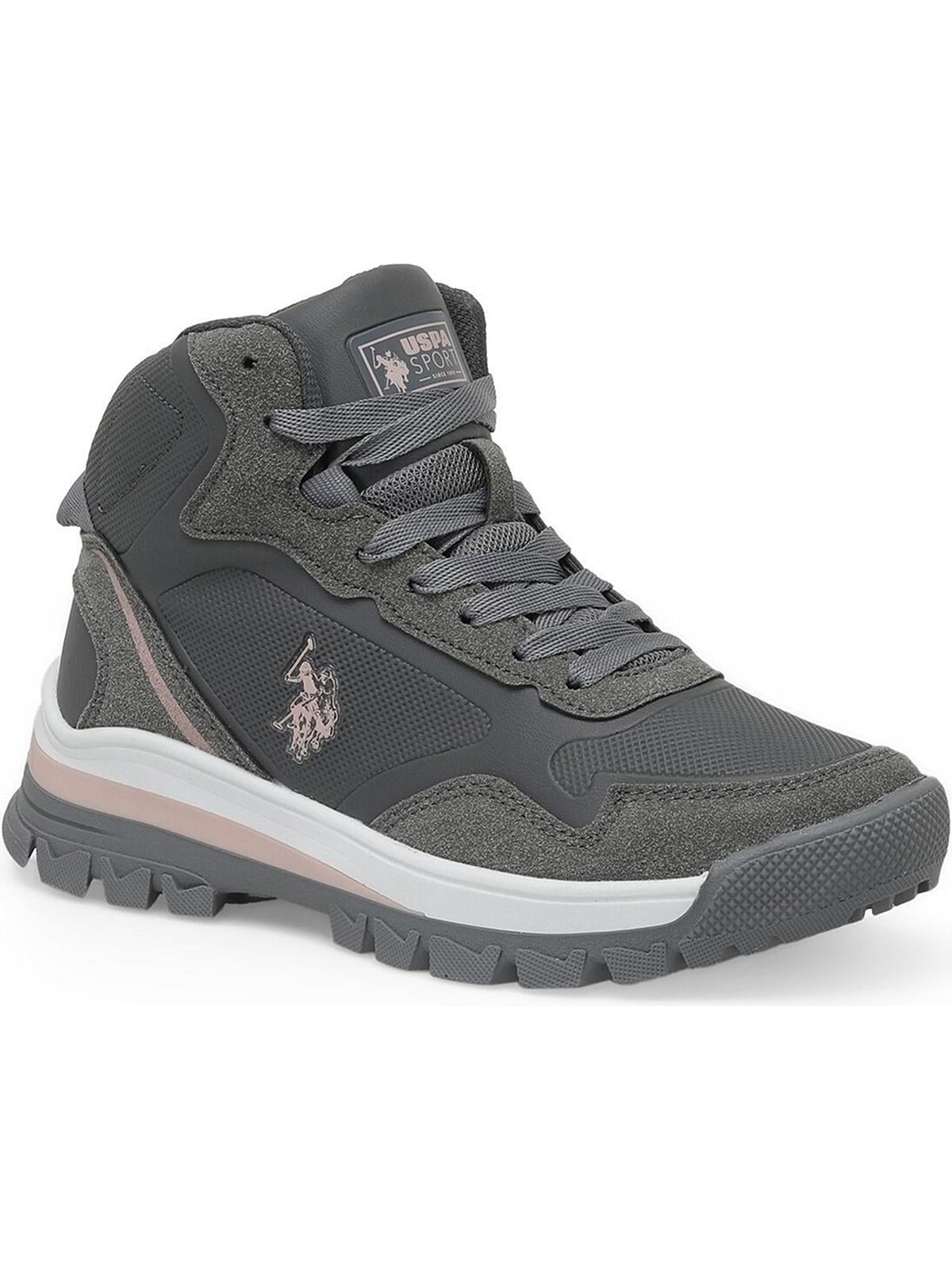 U.S. Polo Assn. Ayakkabı & Çanta U.S Polo Assn. Sagan HI WMN Gri Kadın Bot