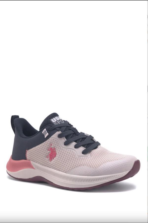 U.S. Polo Assn. Ayakkabı & Çanta U.S Polo Assn. 101265951 Florın WMN 3FX Pembe-Lacivert Kadın Spor