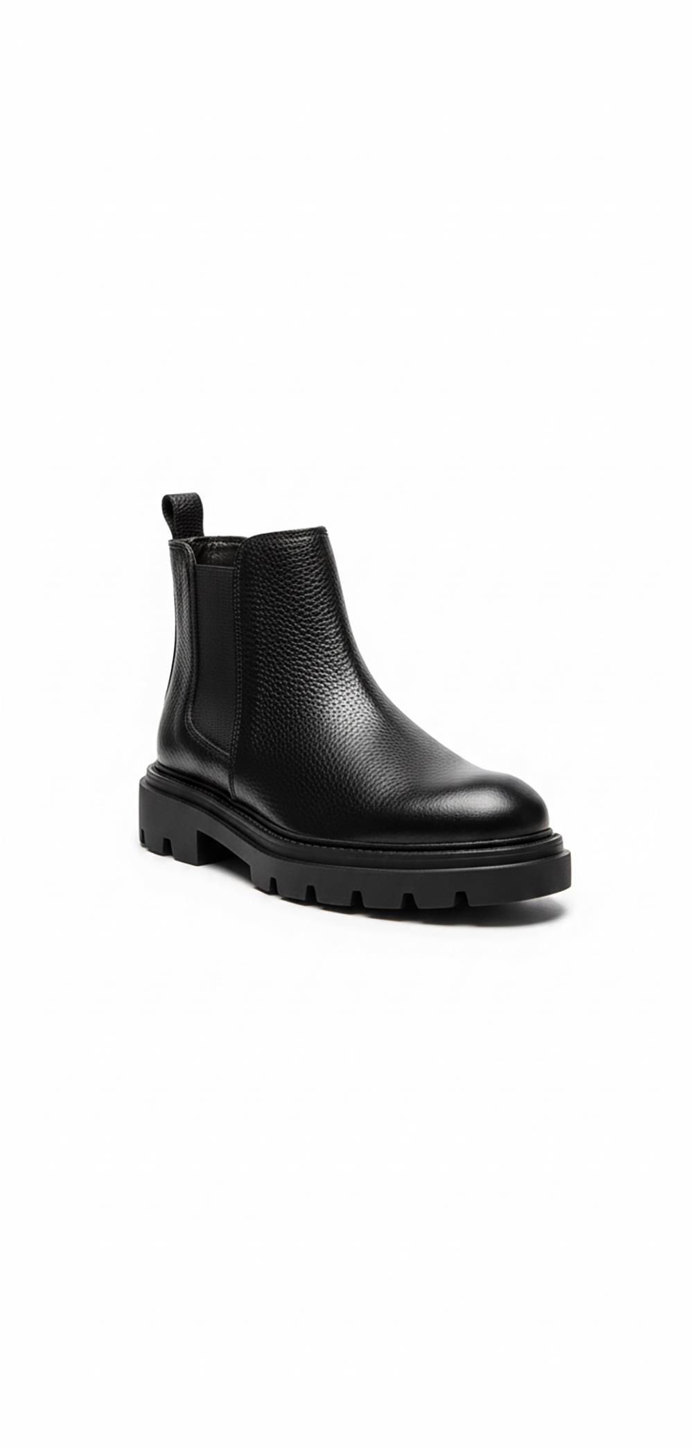 Ustalar Ayakkabı Ayakkabı & Çanta Siyah Erkek Hakiki Deri Bot 721.70206