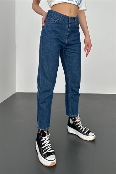 Kadın Salaş Boyfriend Denim Jean Kot Pantolon