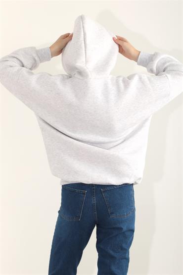Kadın Colorado Nakışlı Kapüşonlu Oversize Sweatshirt