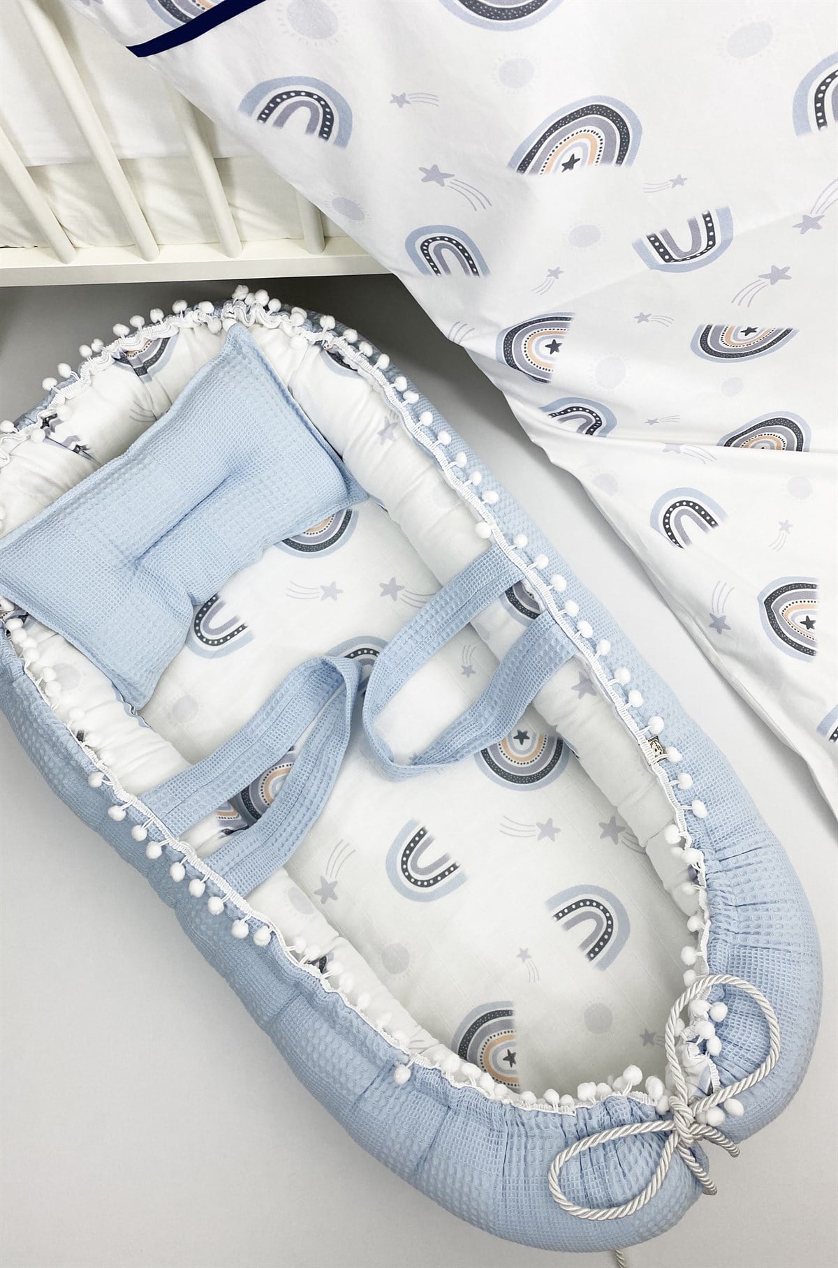 Mavi Gökkuşaklı Babynest
