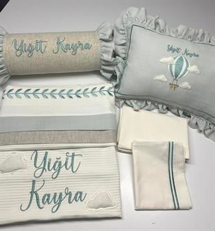 ‘Yiğit Kayra' isimli 5 Parça Küçük Pike Takımı 