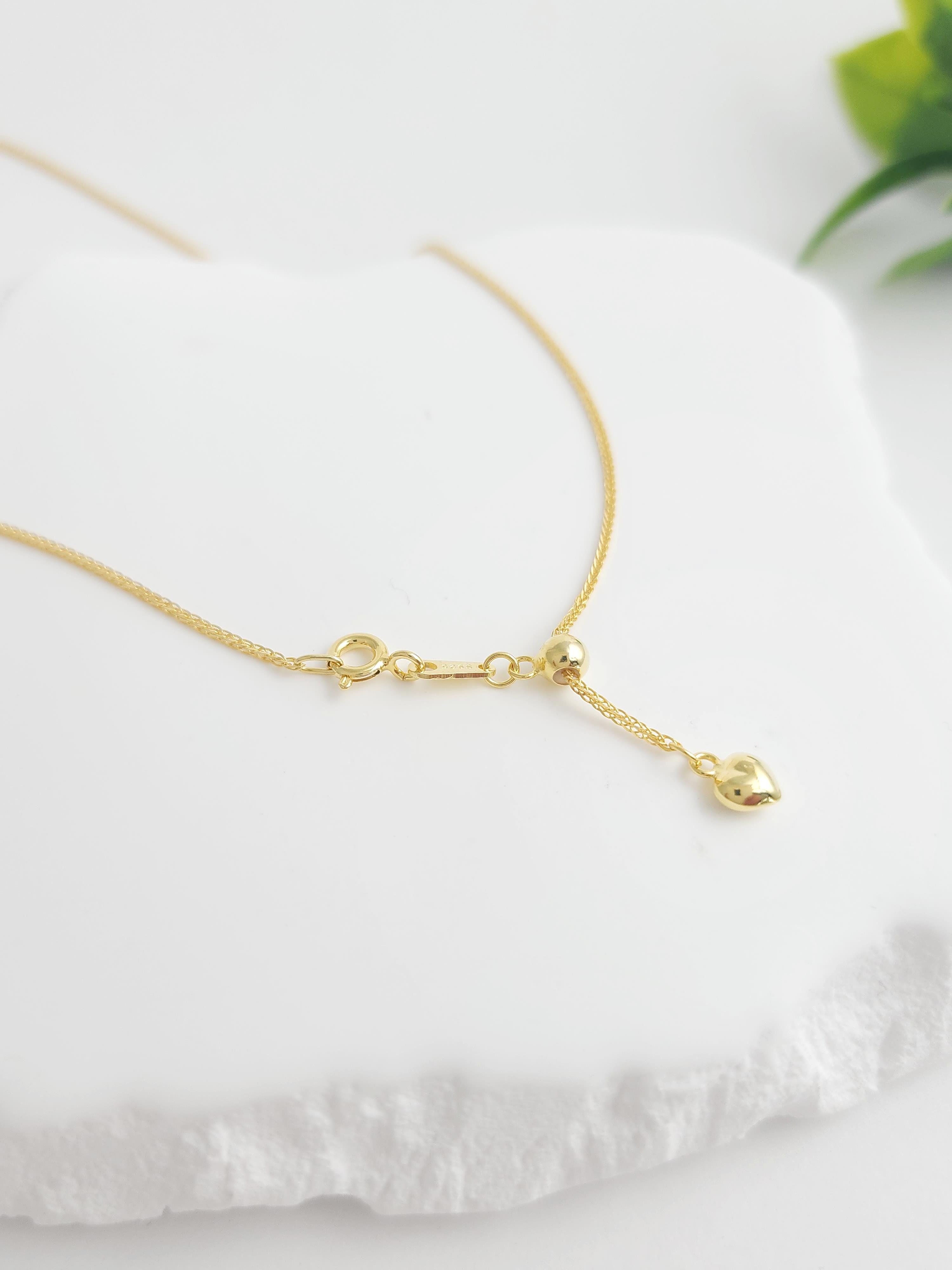 Asansör Klips İtalyan Zincir Kolye ( 60 cm )