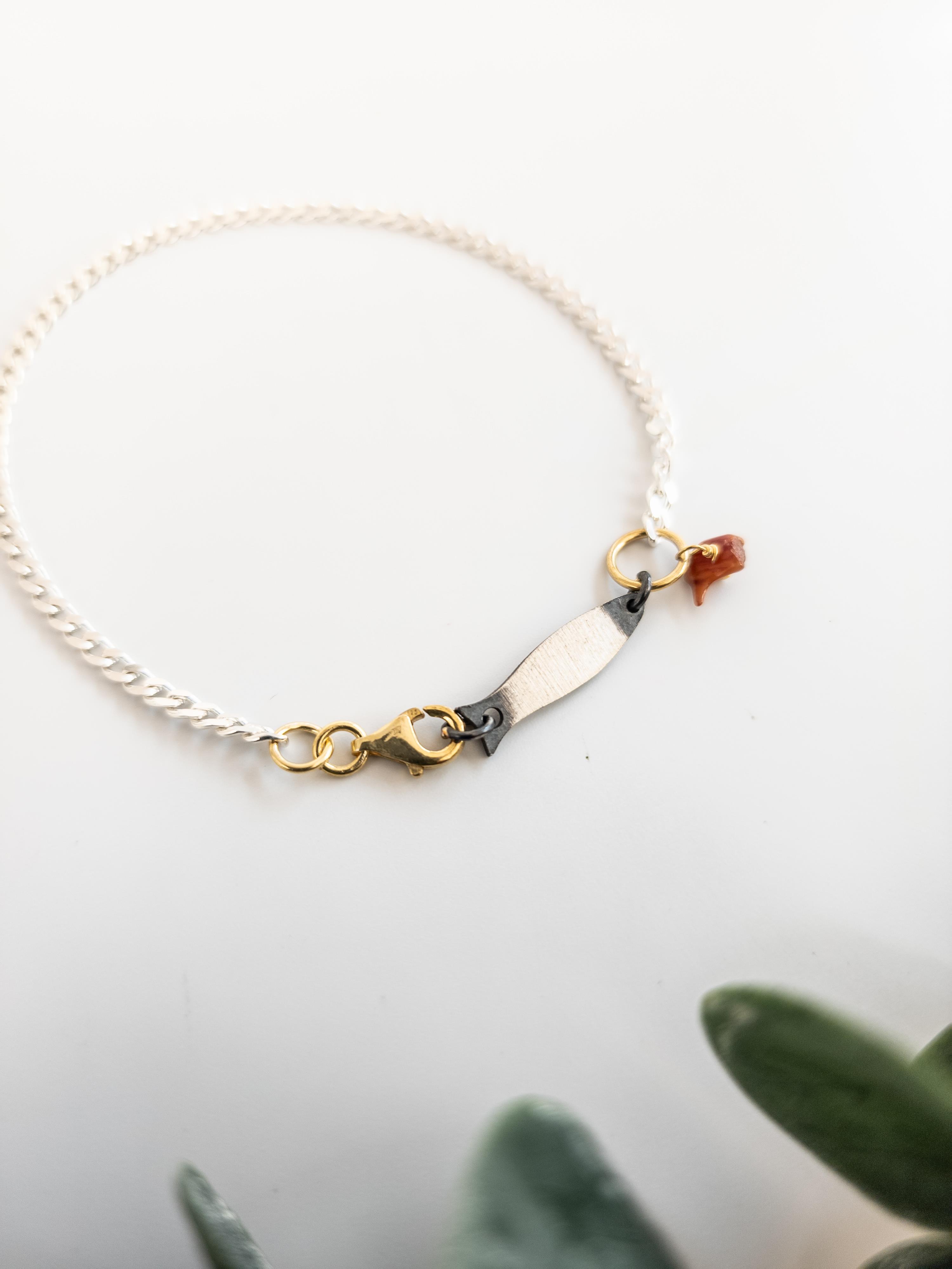 Erkek Balık Chain Bileklik