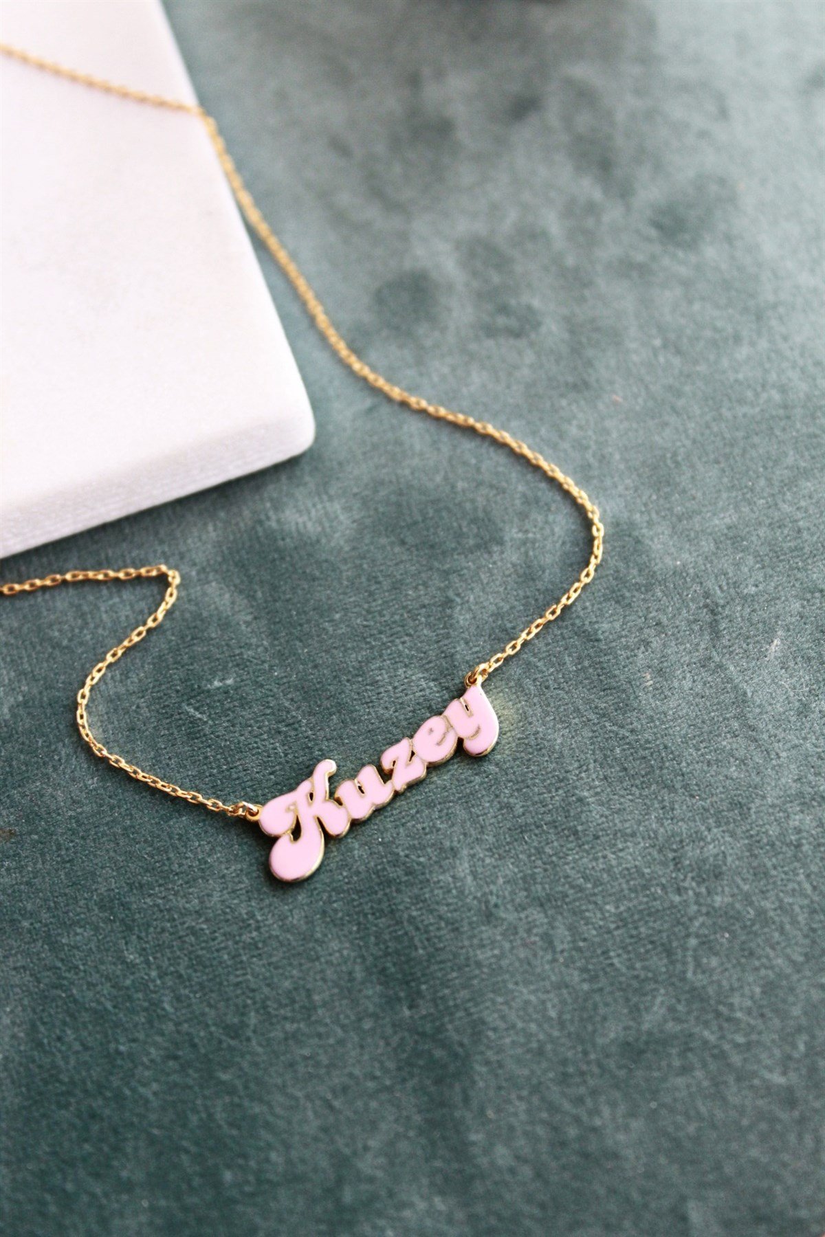 İsim Kolye ( Pembe )