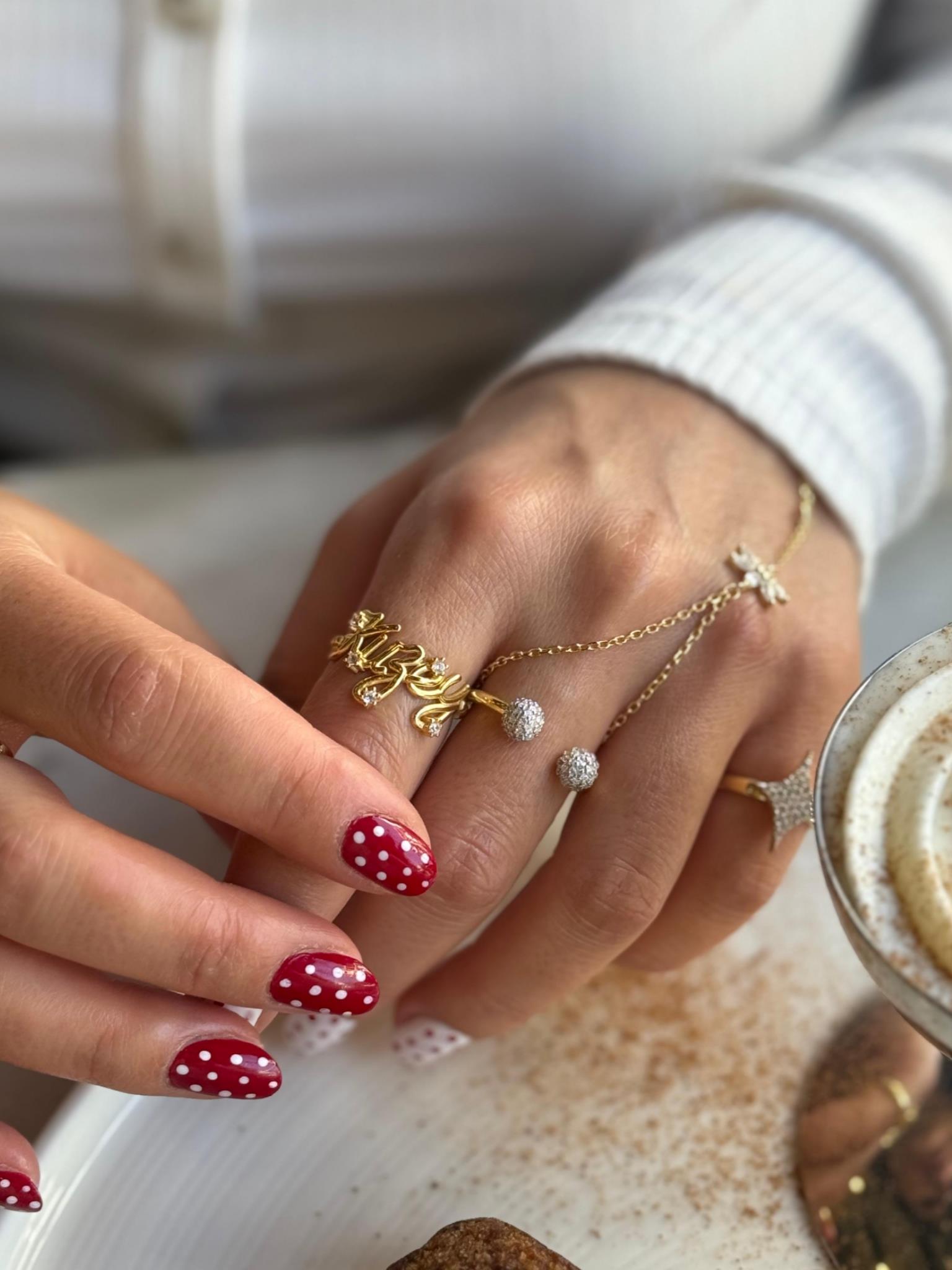 İsim Tasarım Yüzük