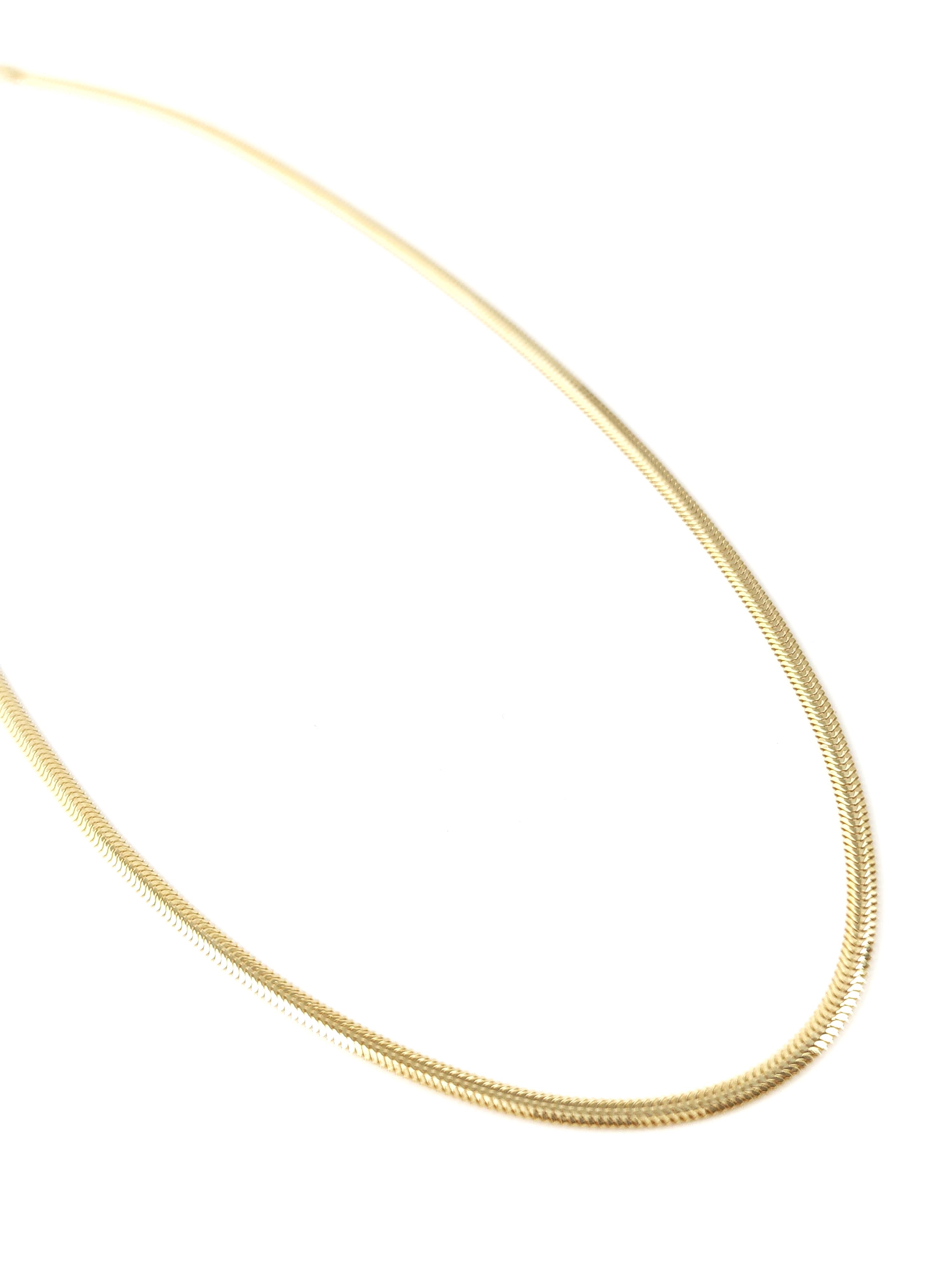 İtalyan Balık Sırtı Zincir Kolye