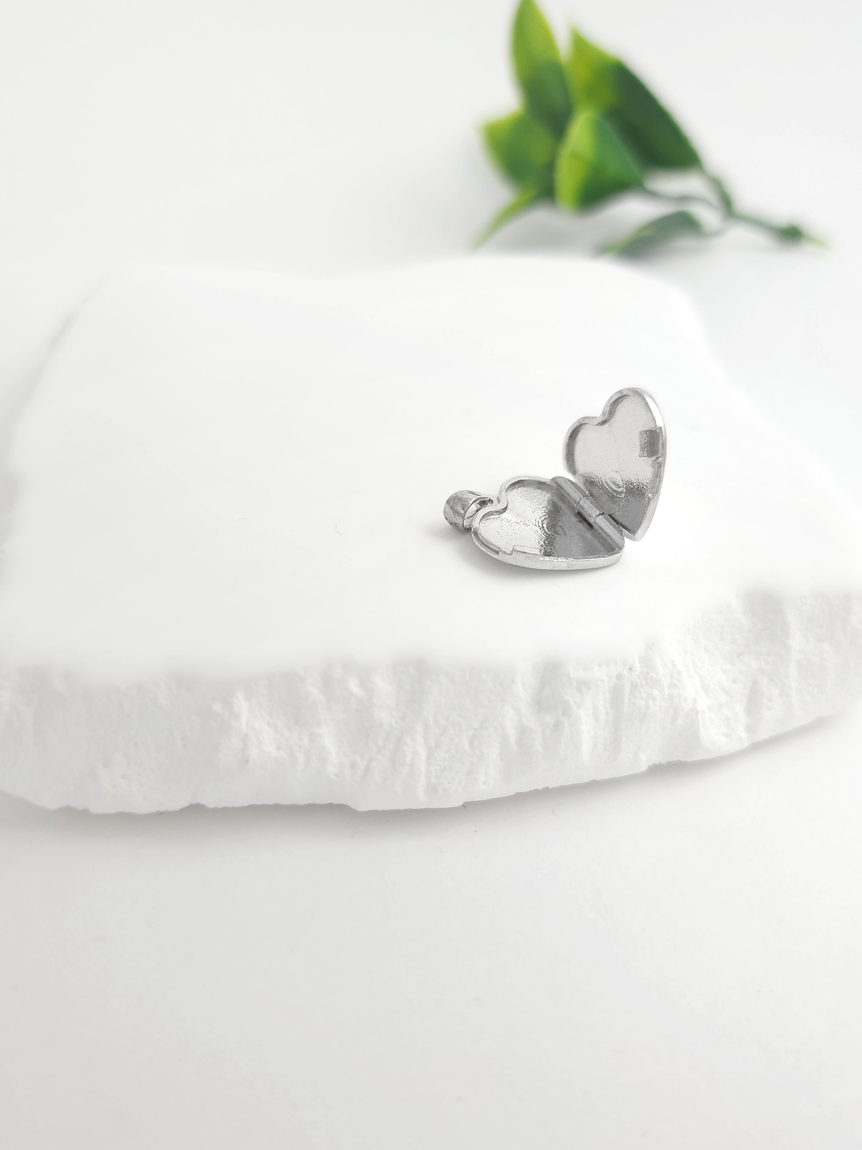 Kapaklı Kalp Kolye ( Tek Uç )