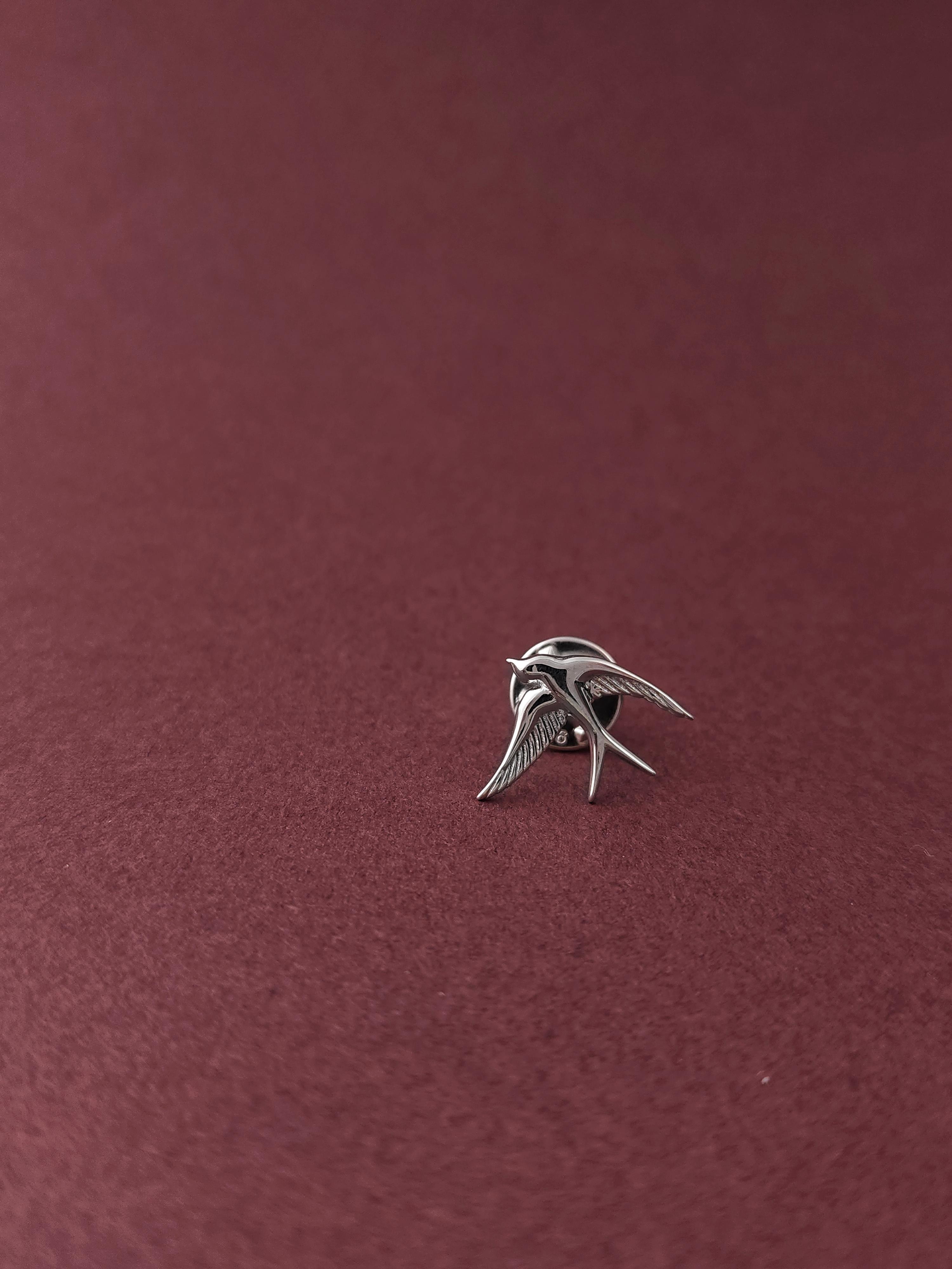 Kırlangıç Broş ( Yaka İğnesi )