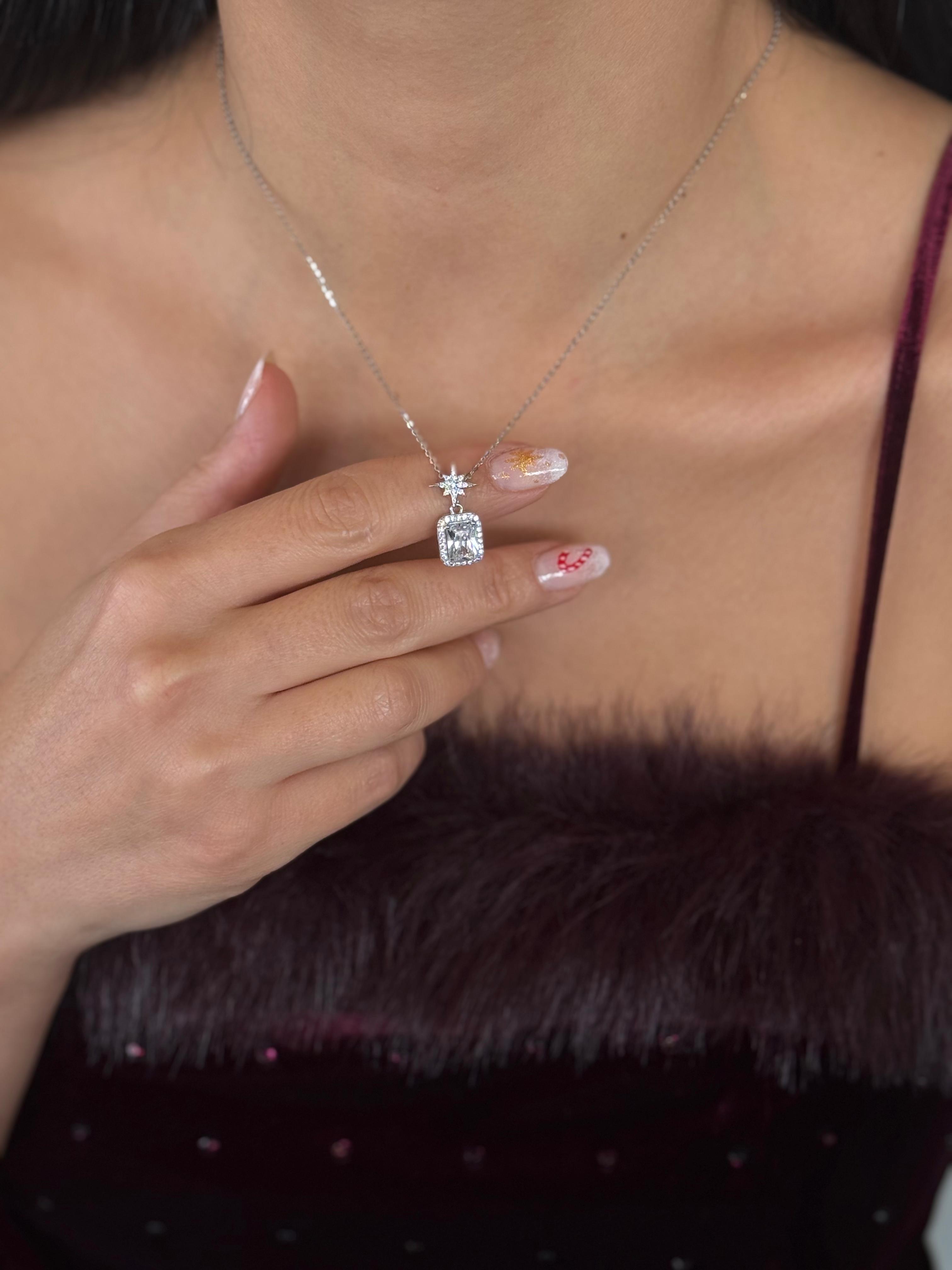 Kuzey Yıldızı Tektaş Kolye