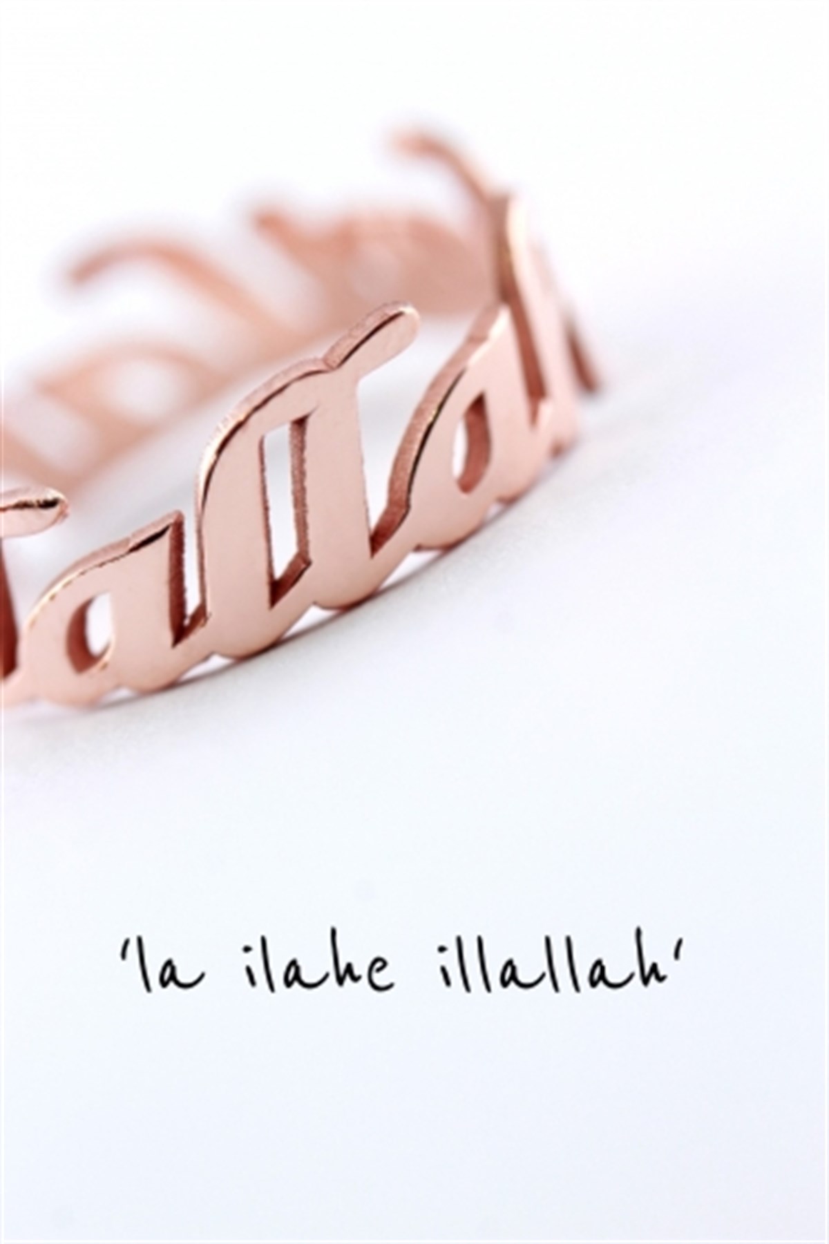 la ilahe illallah Yüzük