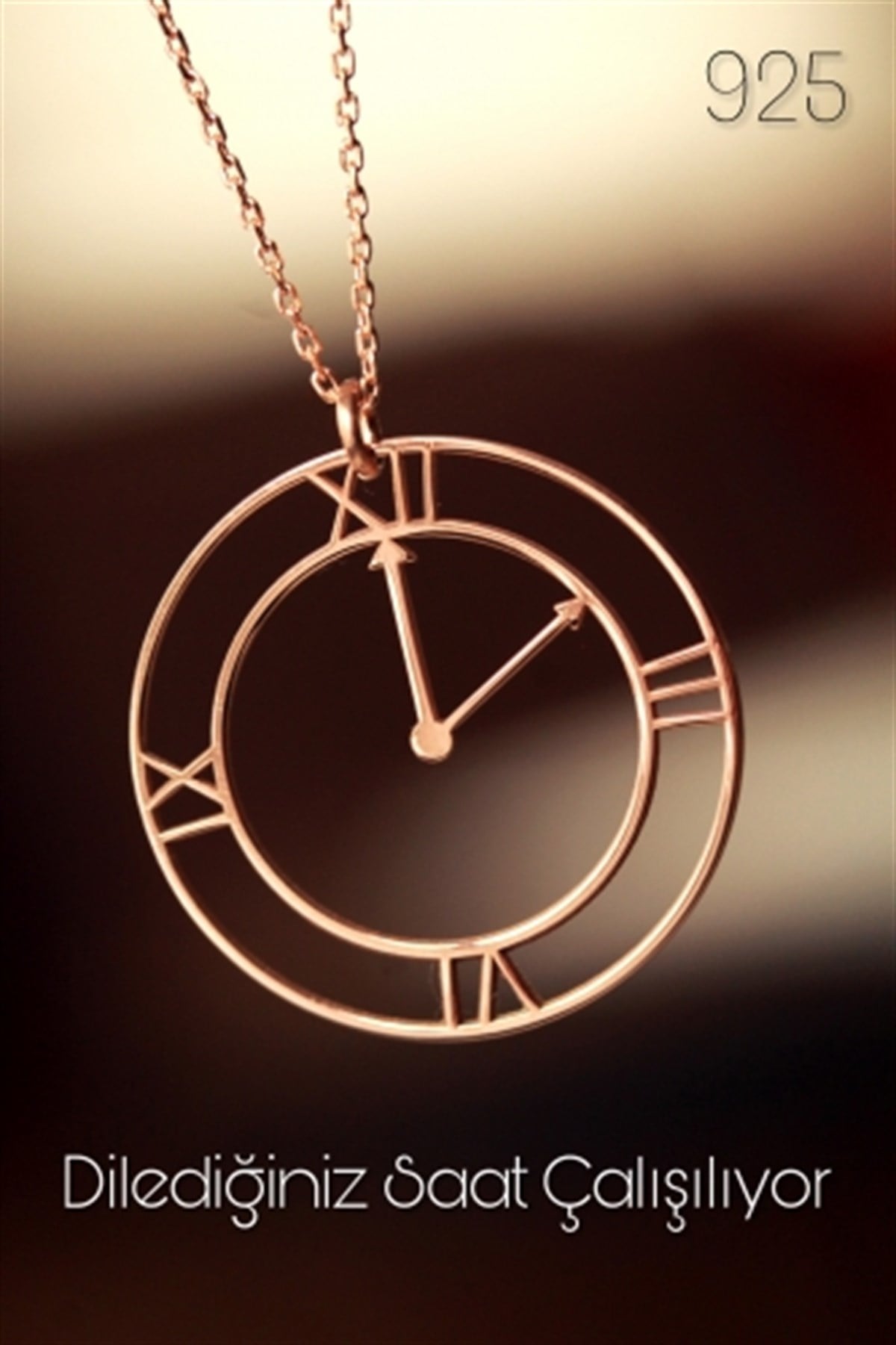 Saat Kolye Uzun Zincir