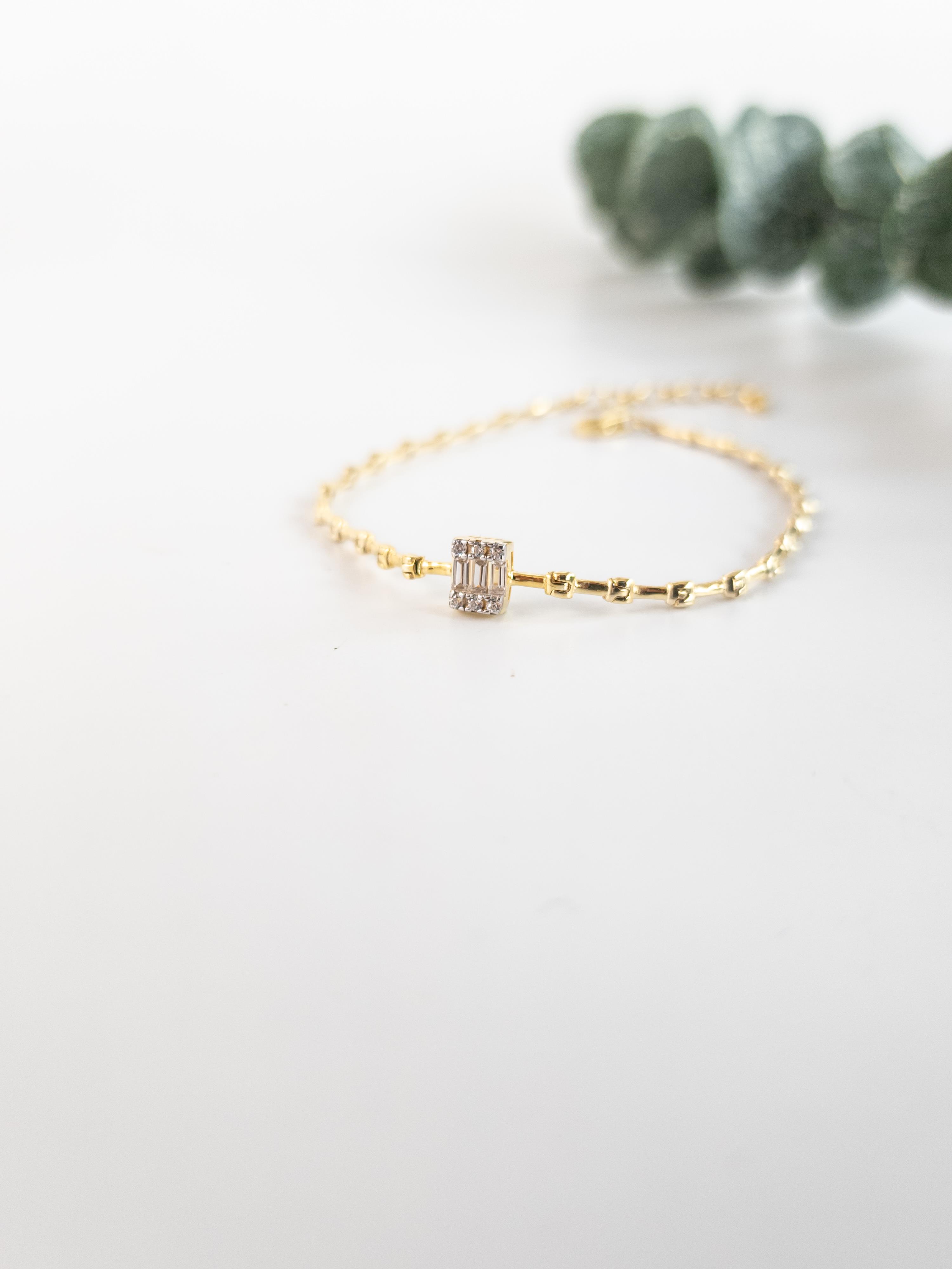 Baget Zirkon Bileklik