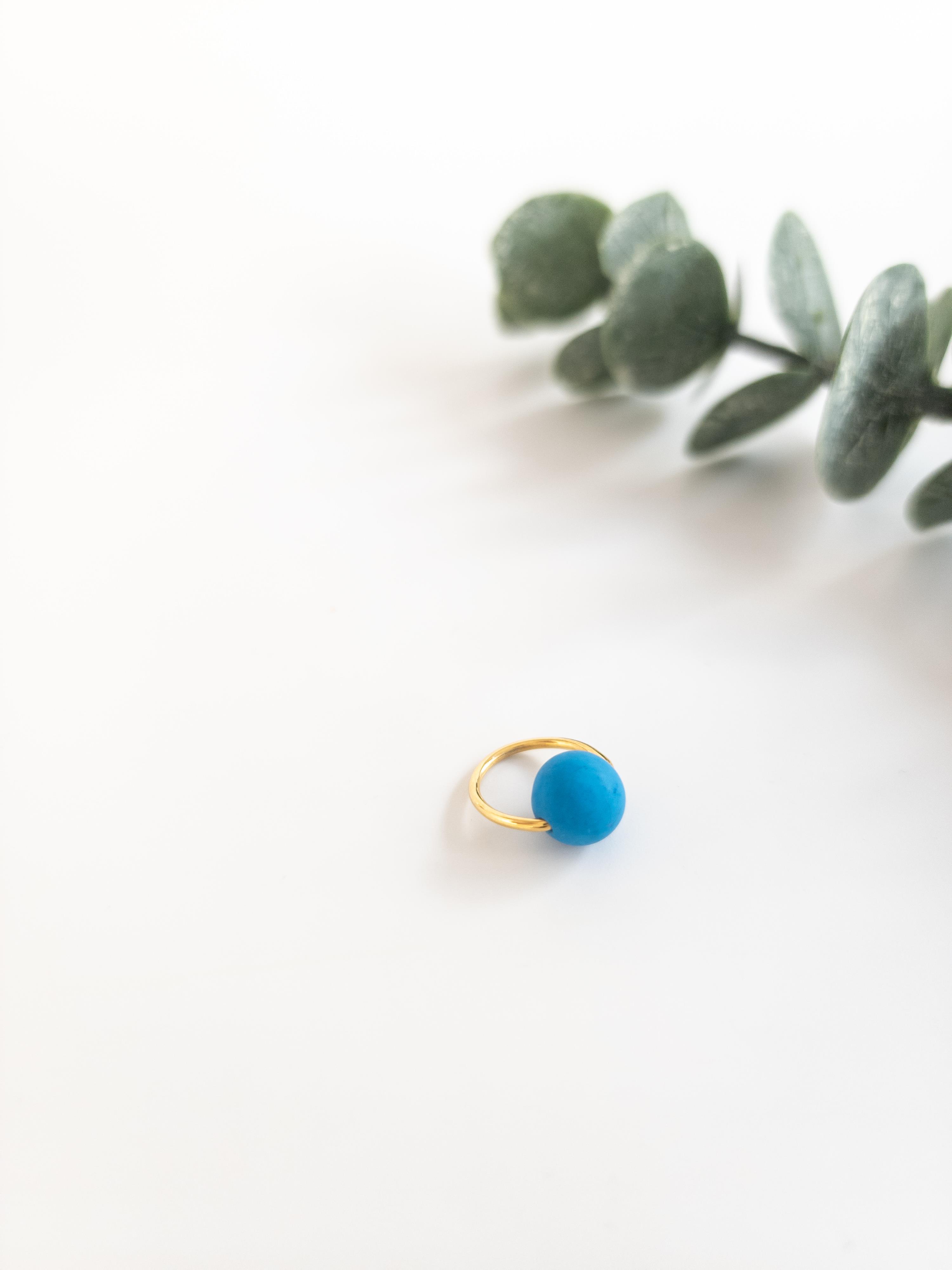 Blue Kolye Charm