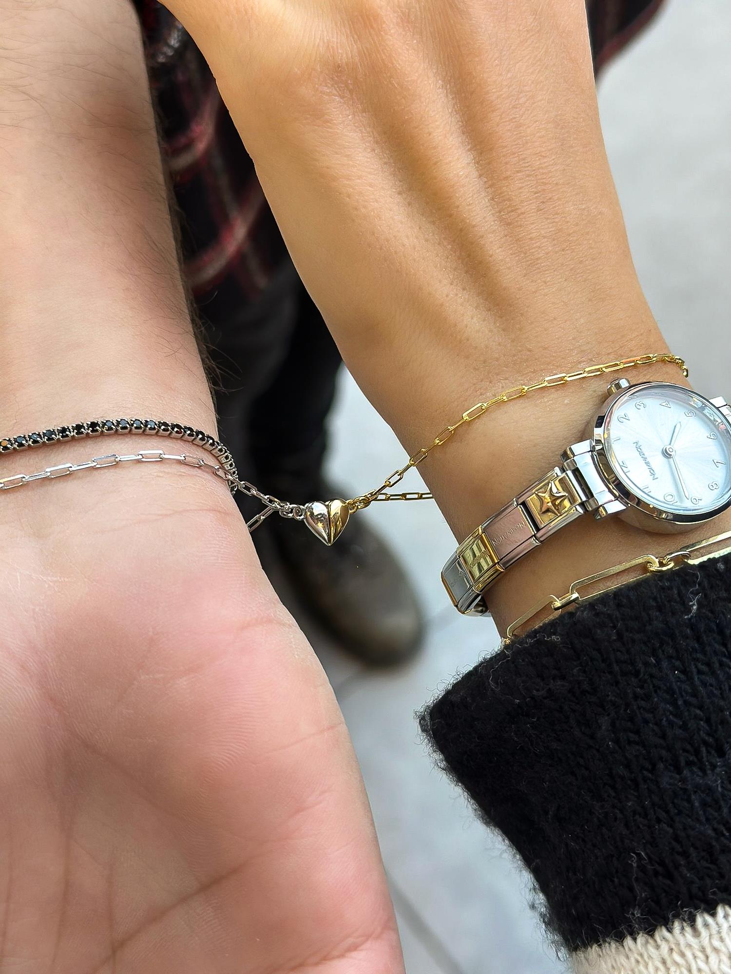 Çift Aşk Bileklik ( Mıknatıs )