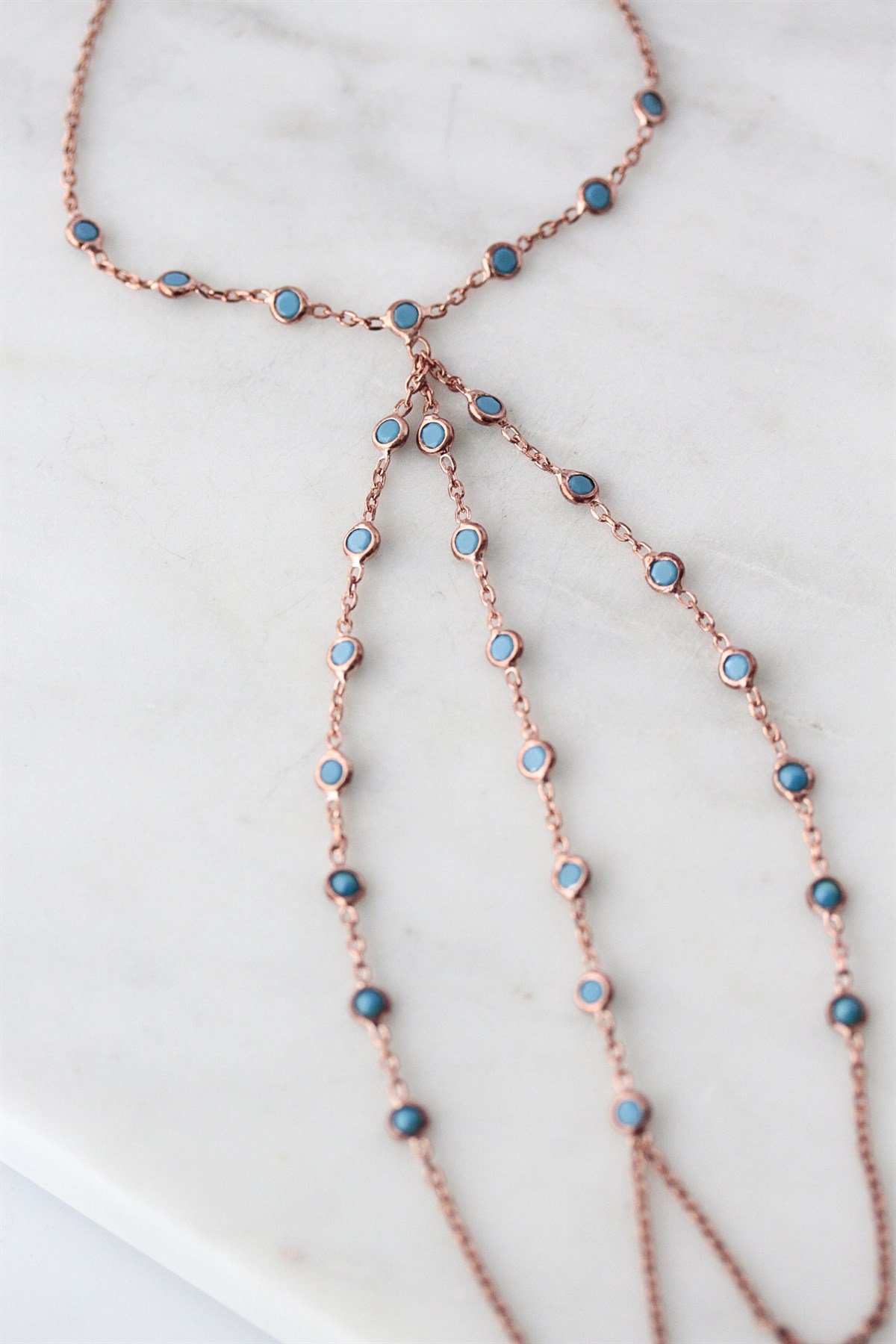 Çift Parmak Turkuaz Şahmeran