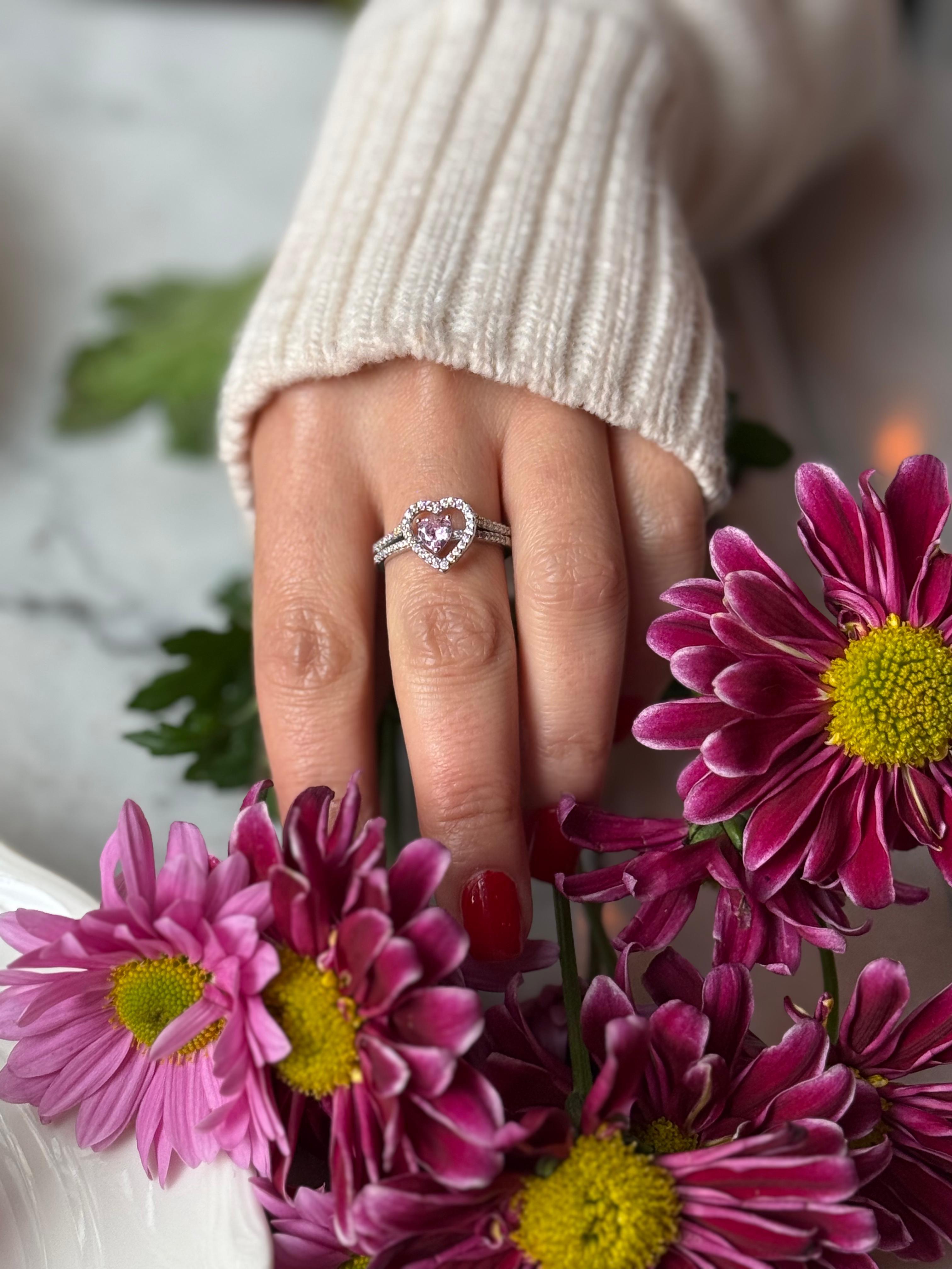 Couple Kalp Yüzük ( 2 Yüzük )