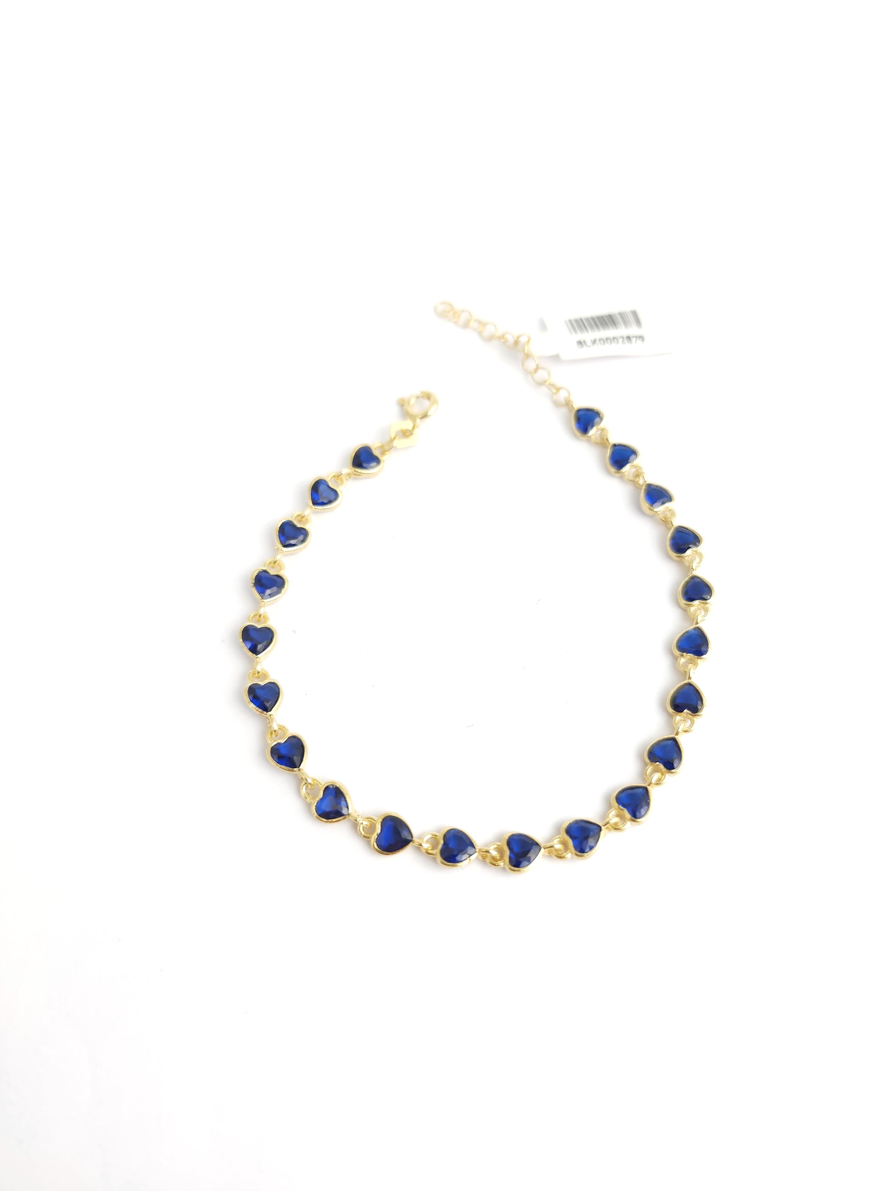 Doğal Taş Kalp Bileklik