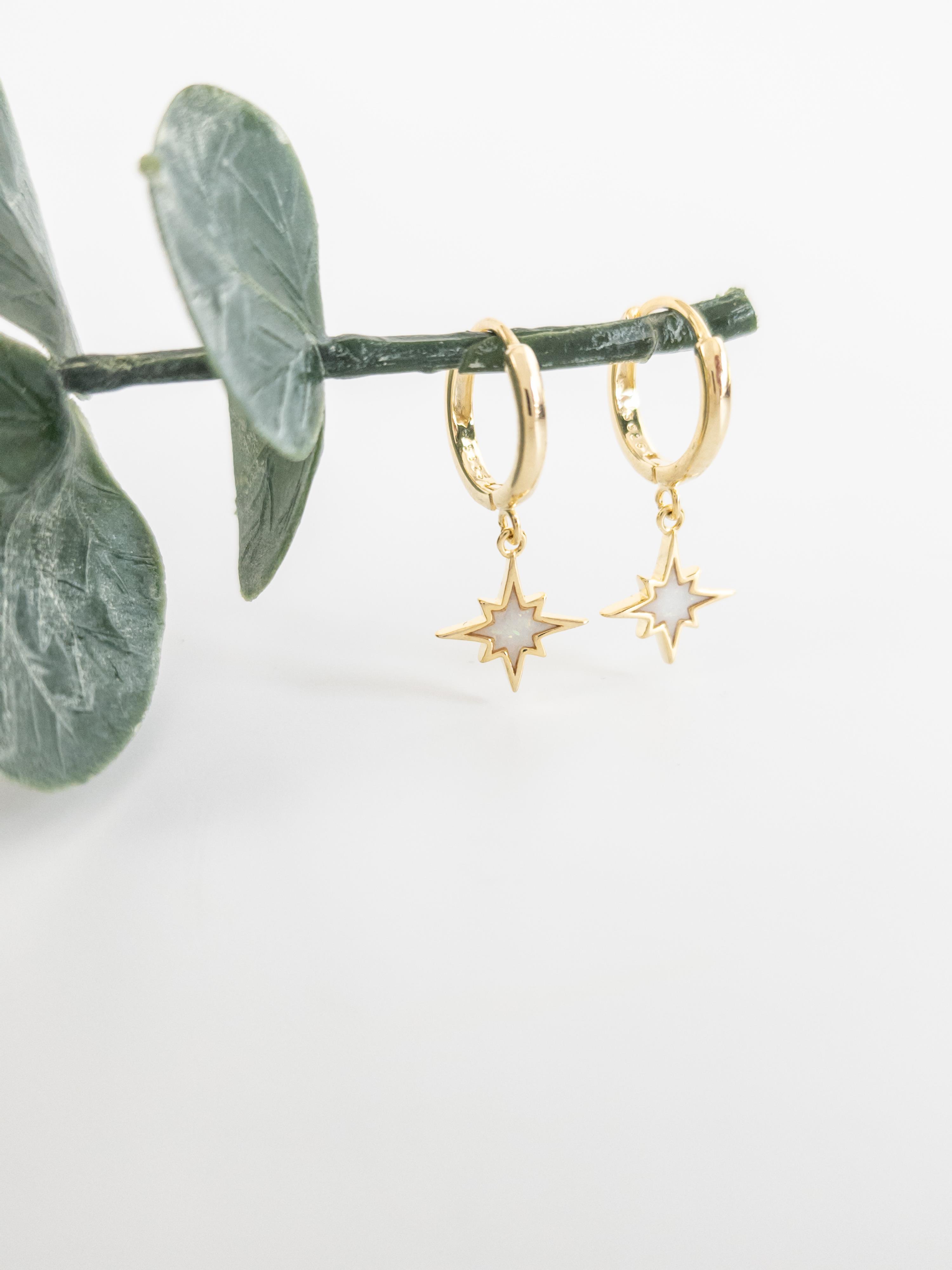 Doğal Taş Kutup Yıldızı Kolye