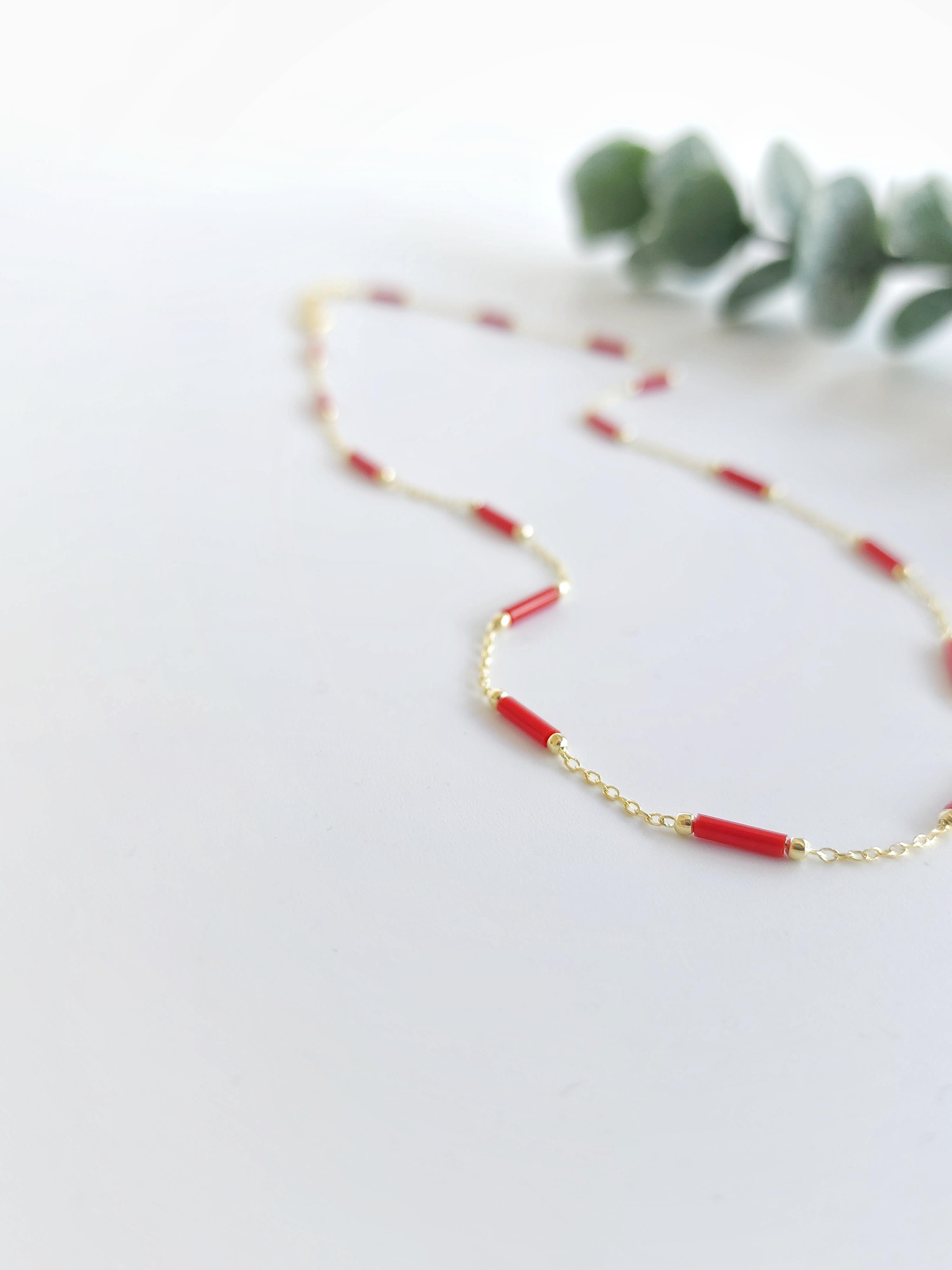 Doğal Taş Zincir 2 Kolye