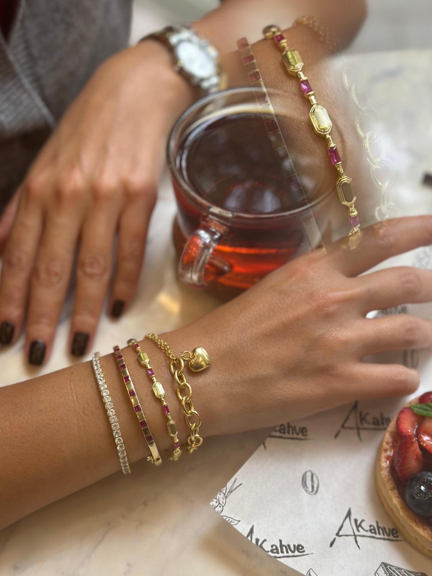 Doğaltaş İtalyan Bileklik