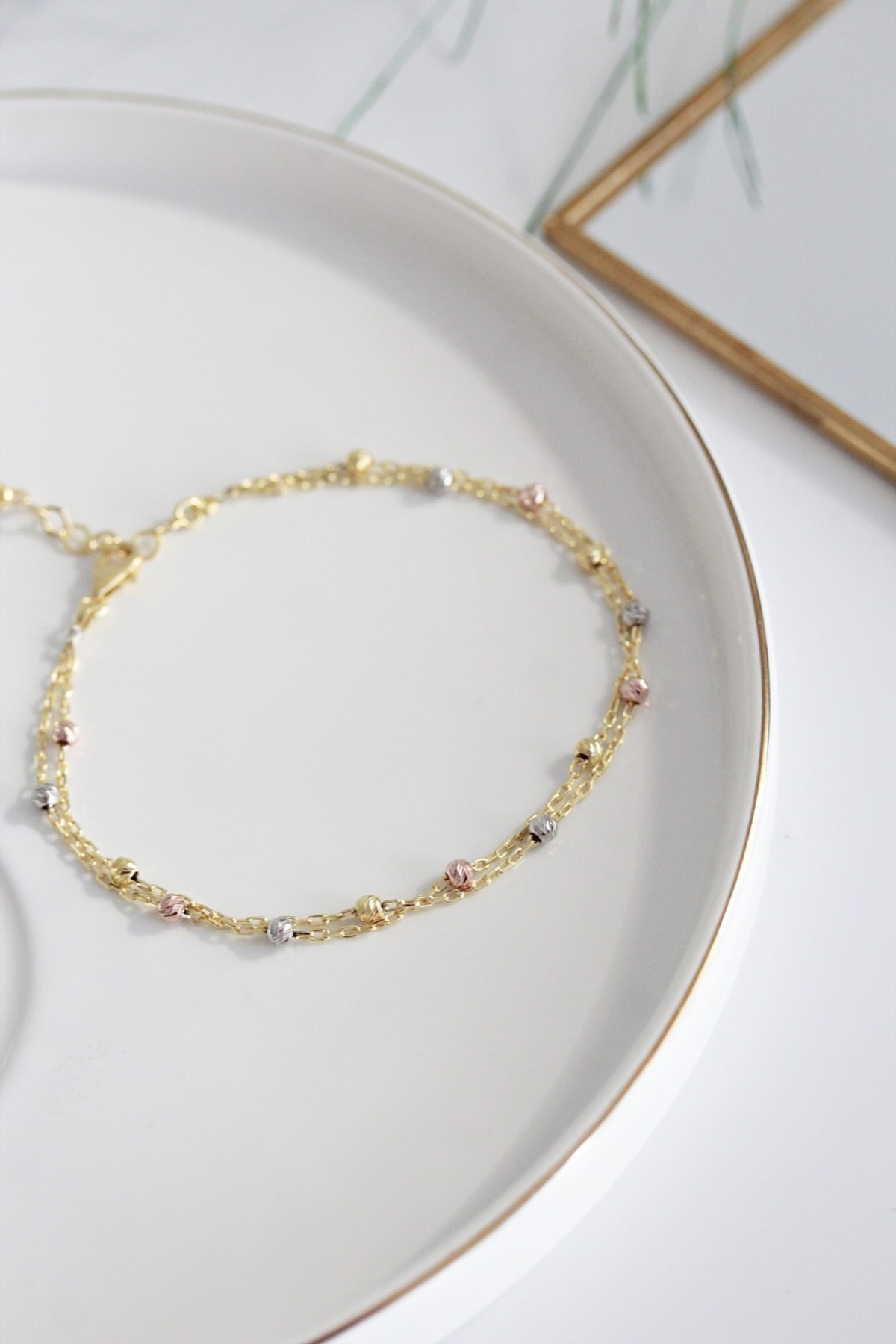 Dorika Çift Sıra Halhal