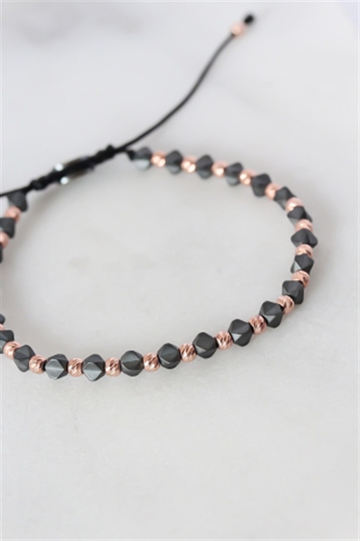 Hematit Gümüş Bileklik