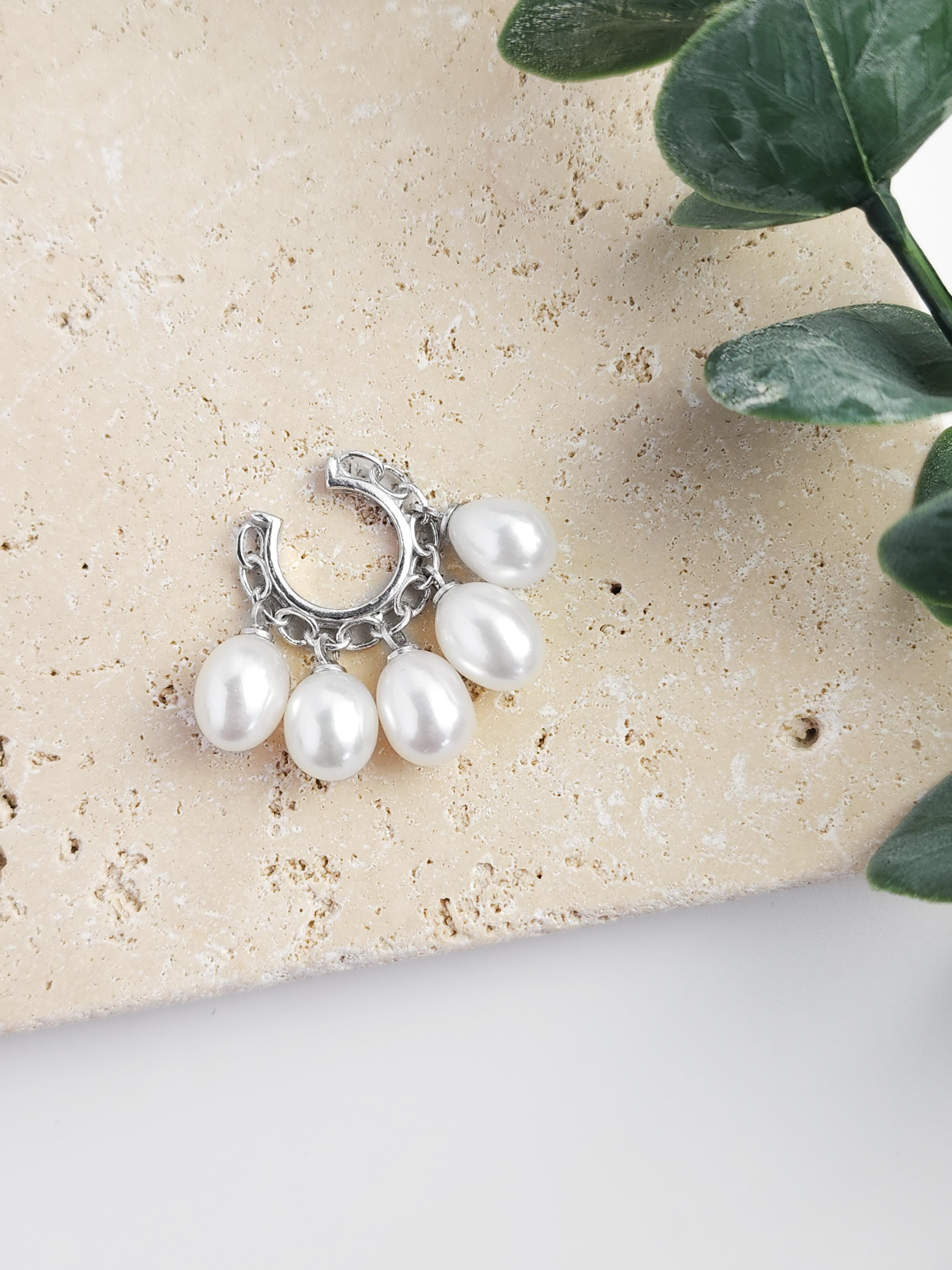 İnci Kıkırdak Küpe