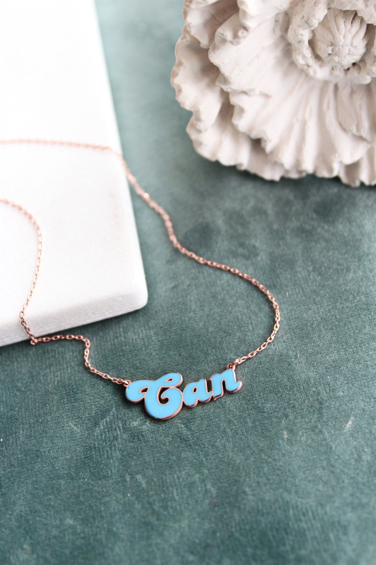 İsim Kolye ( Mavi )
