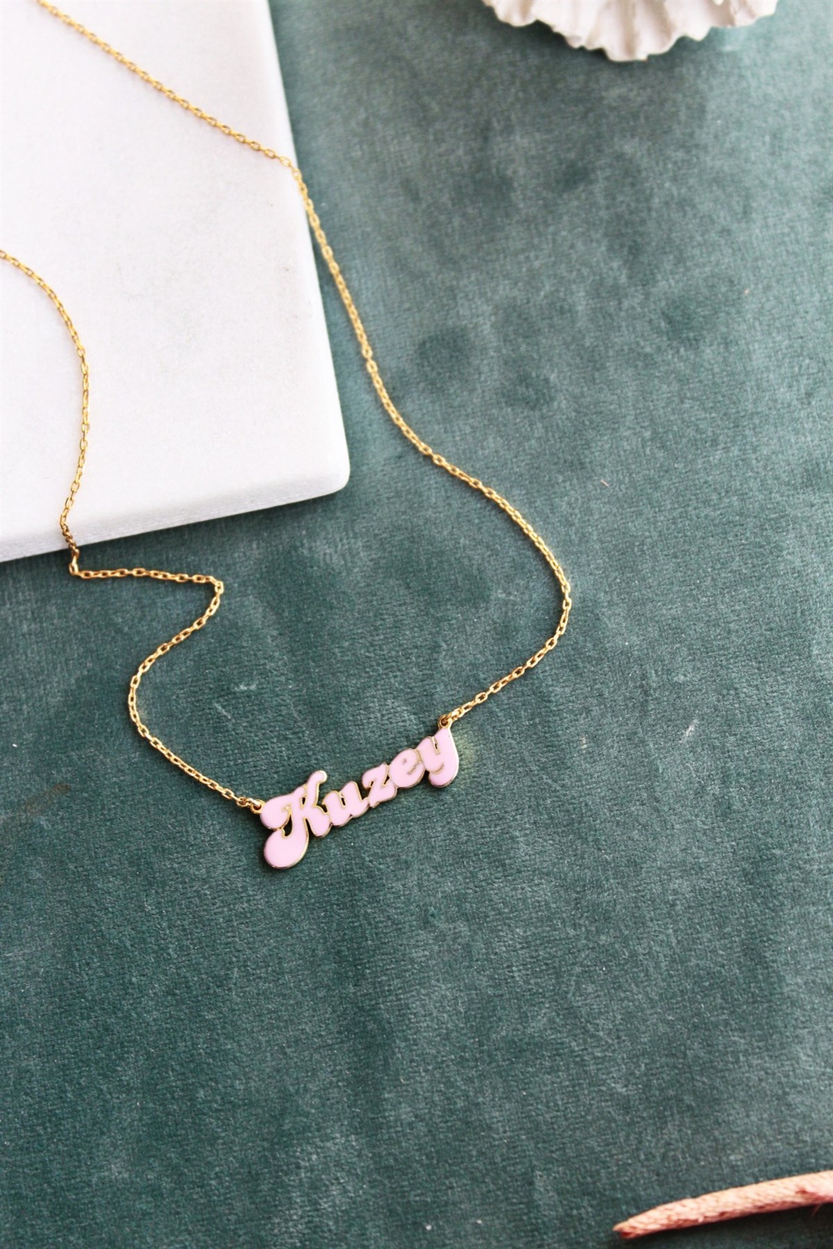 İsim Kolye ( Pembe )