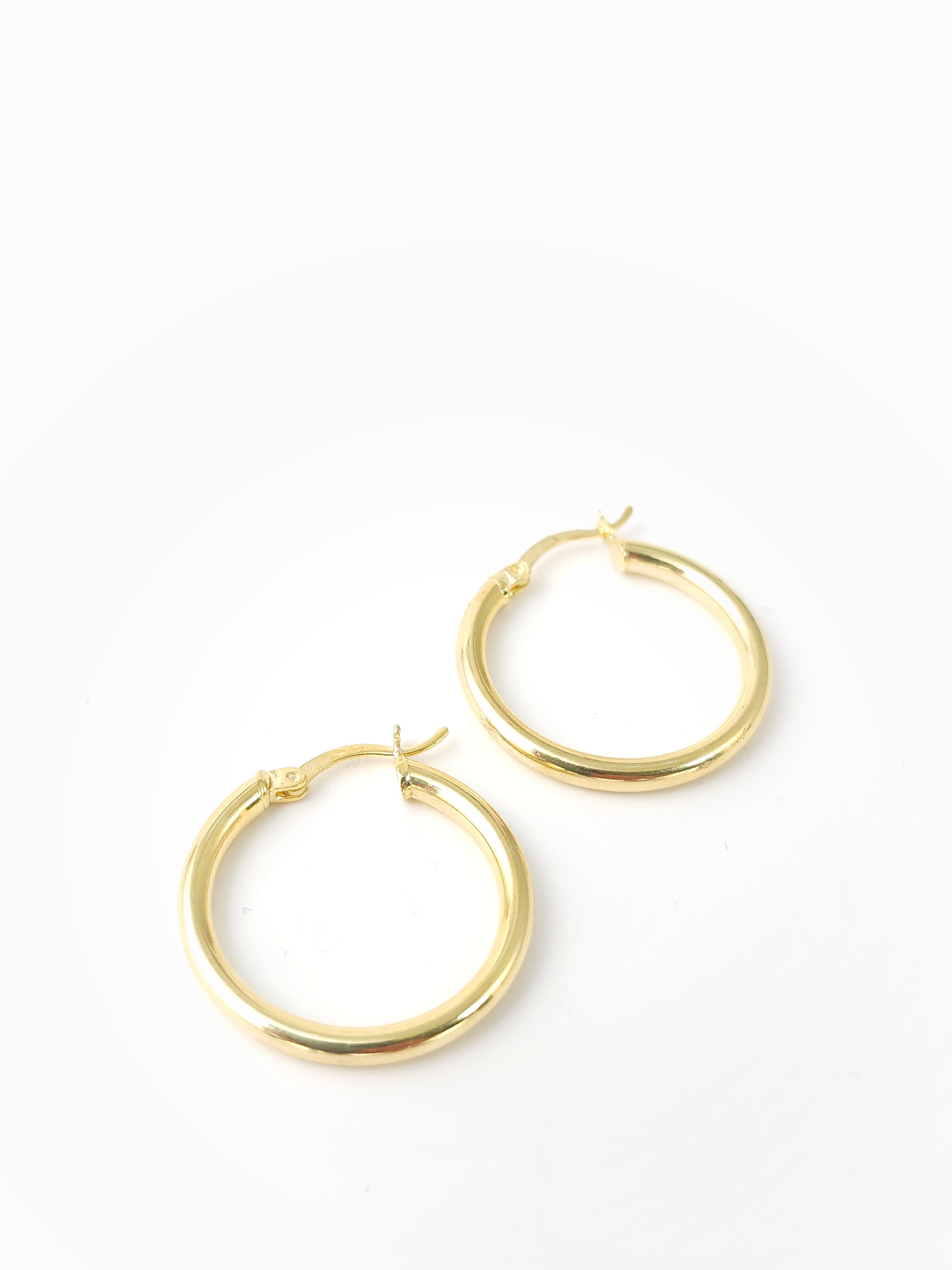 İtalyan Boru Halka Küpe