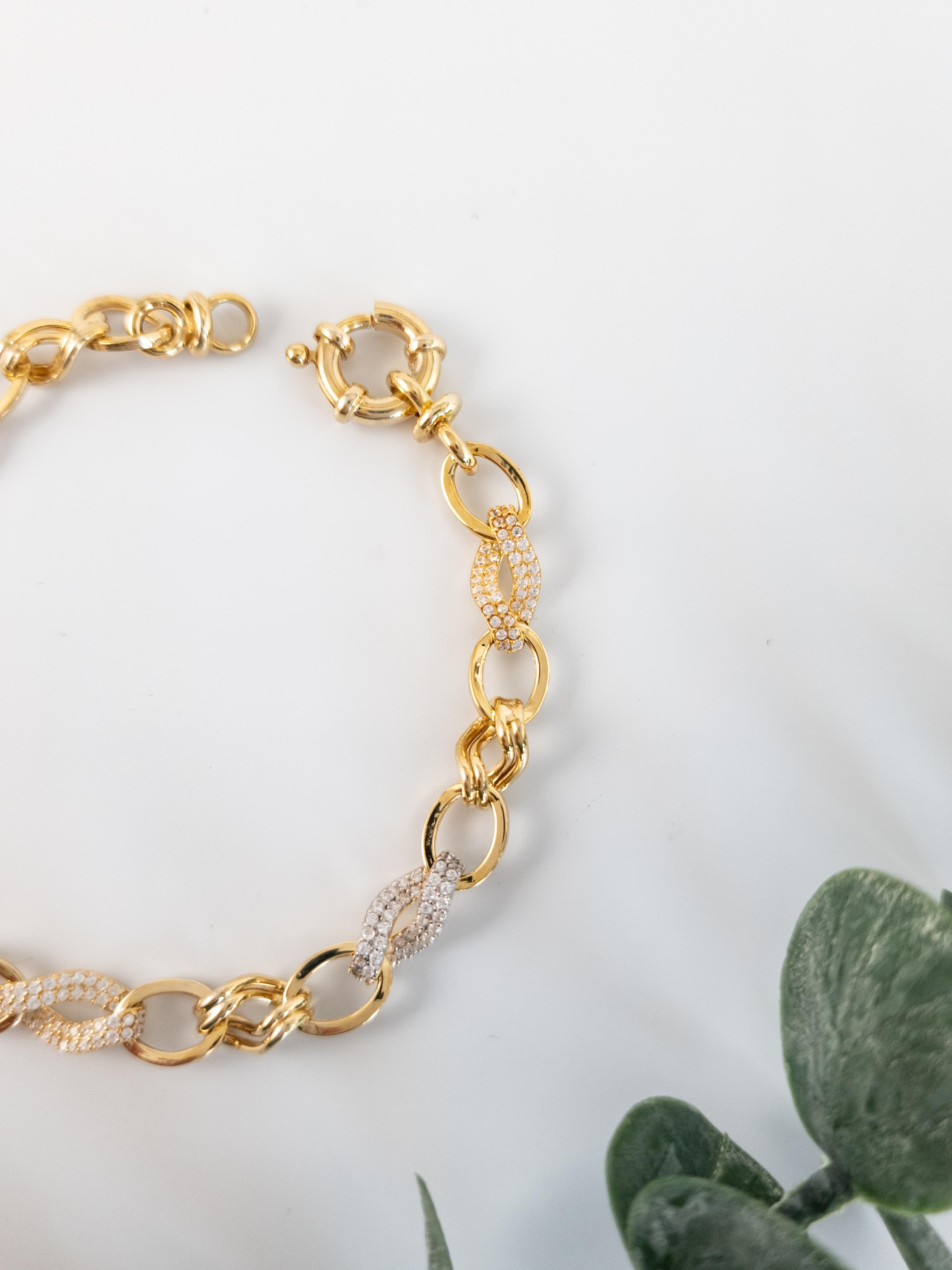 İtalyan Chain 8 Bileklik