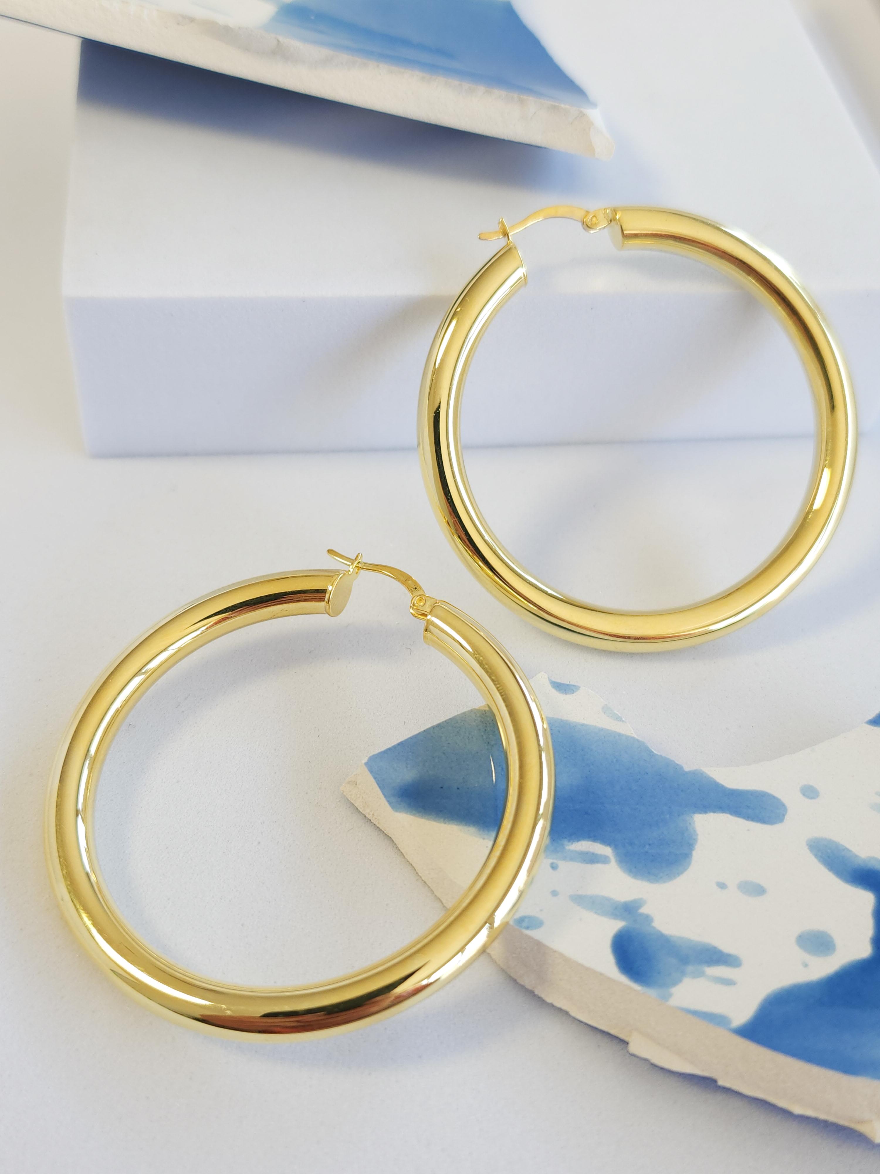 İtalyan Halka Küpe